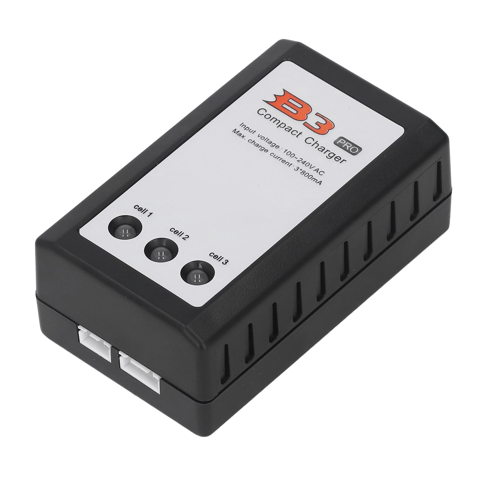 Lithium-ionen-akkuladegerät Mit Schnellladefunktion, Überladeschutz, Kompaktem Design, B3-stecker, 110–240 V, Eu-stecker