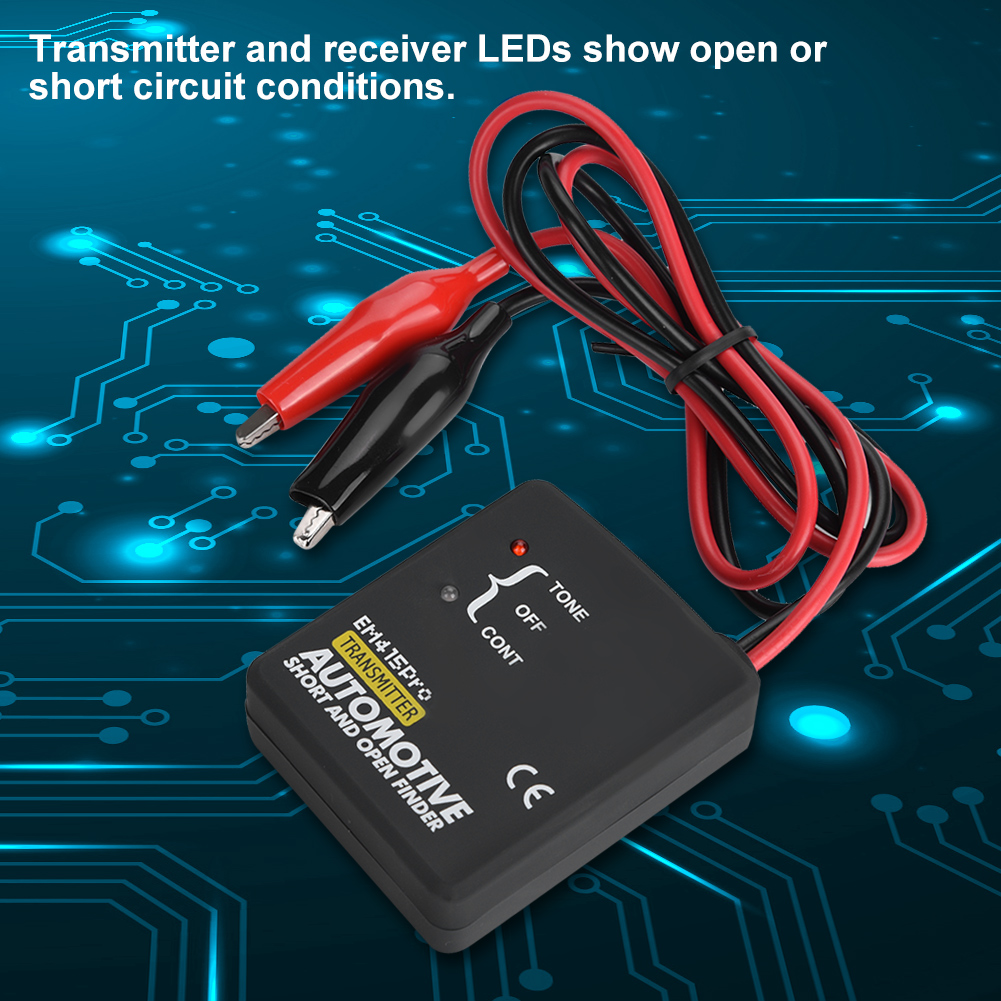 Em415pro Dc 6-42v Kurzschluss- Und Unterbrechungsdetektor Für Kabel Und Leitungen - Werkzeug Für Autoreparaturen