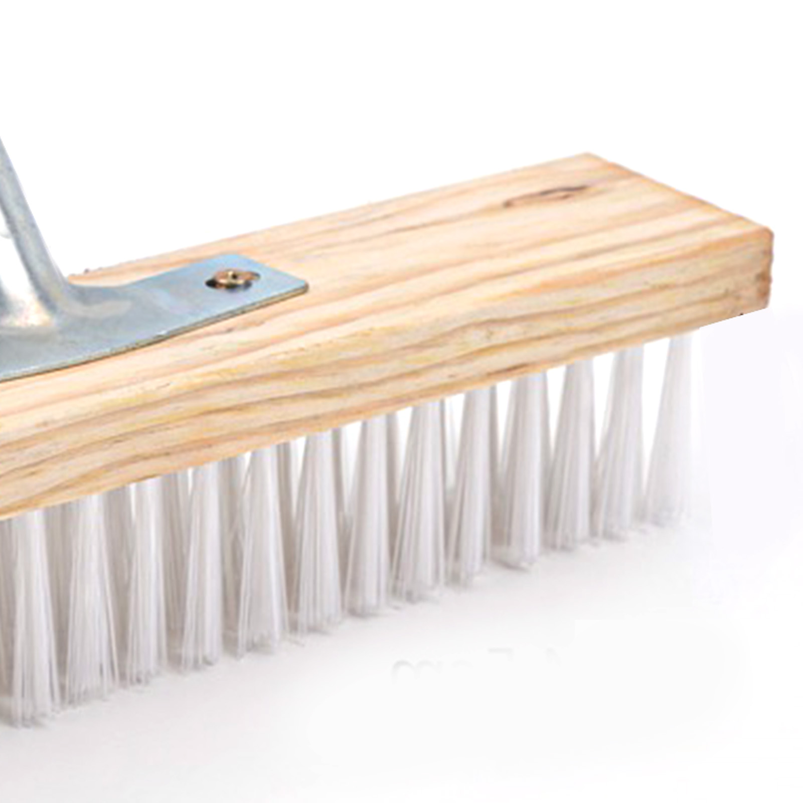 Bodenbürstenkopf Mit Nylonborsten, Langlebiger Scheuerbürstenkopf Als Ersatz Für Treppenstufen Und Terrassenfliesen, 30 Cm / 11,8 Zoll Lang