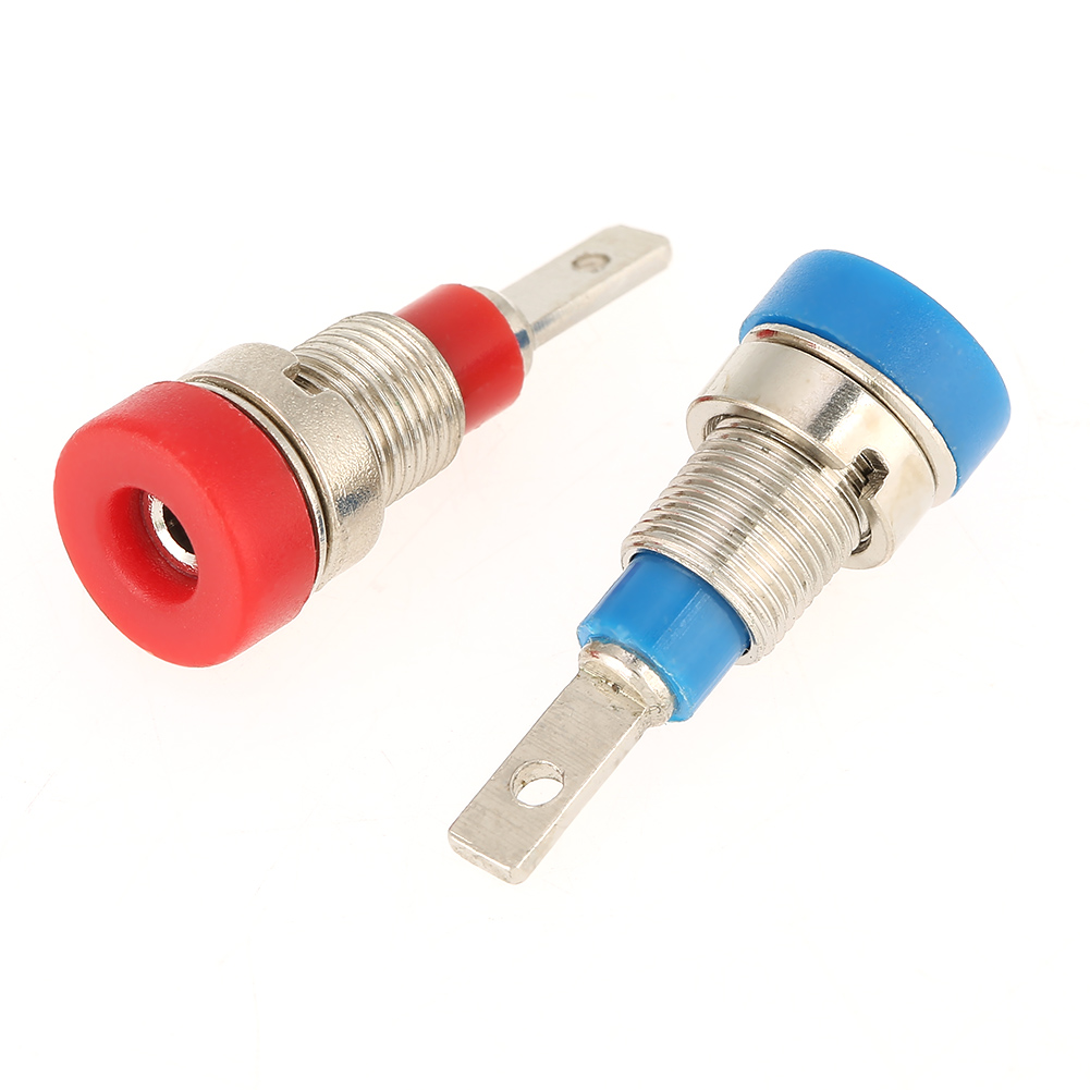 5 Verschiedenfarbige Bananenstecker Für 2,0-mm-einbau-messleitungen