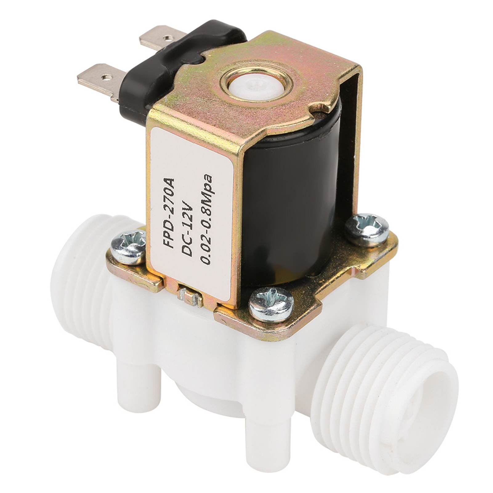 12v G1/2" Nc Kunststoff-magnetventil Für Wasserversorgung