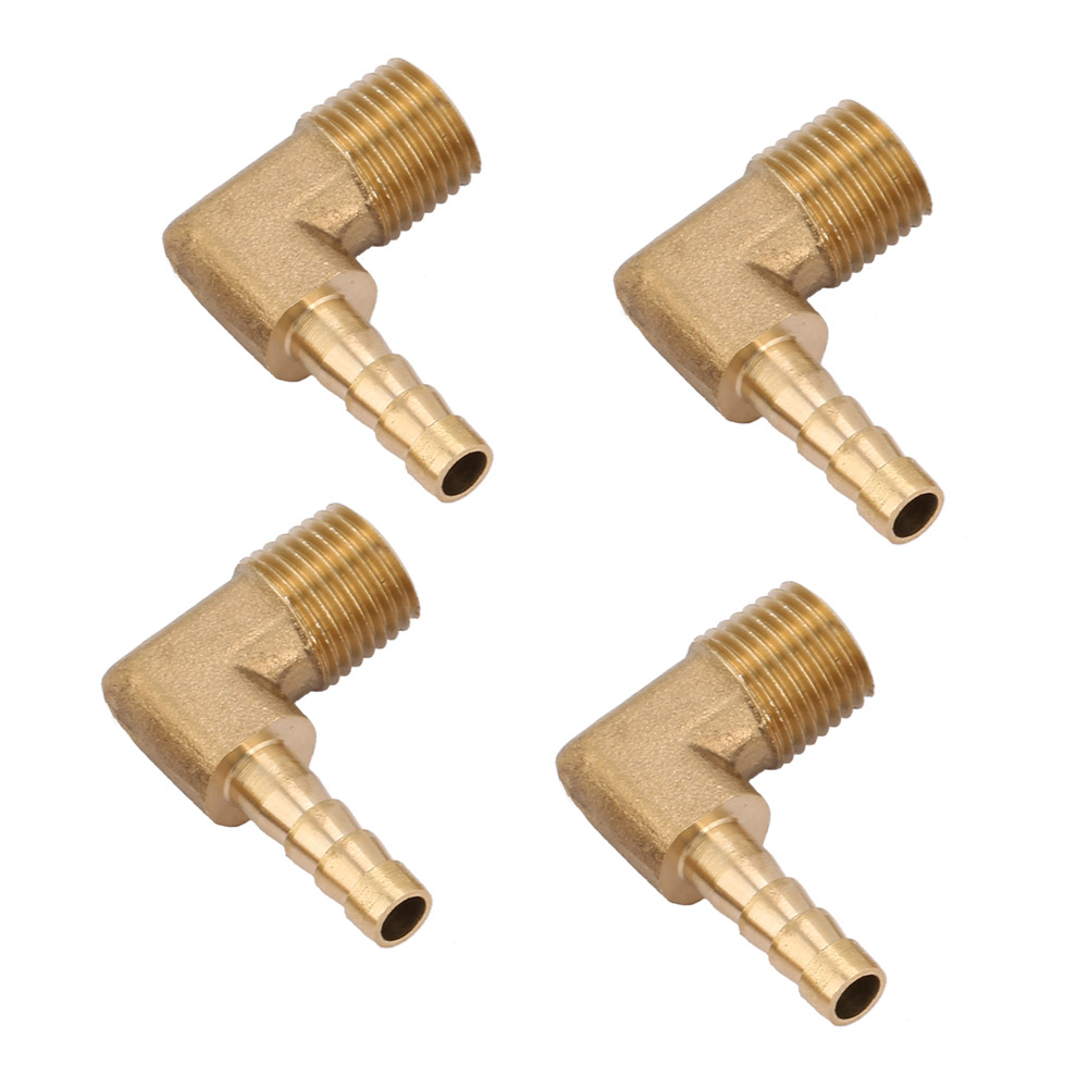 Winkelverbinder Aus Messing Mit G1/4" 6 Mm Außengewinde