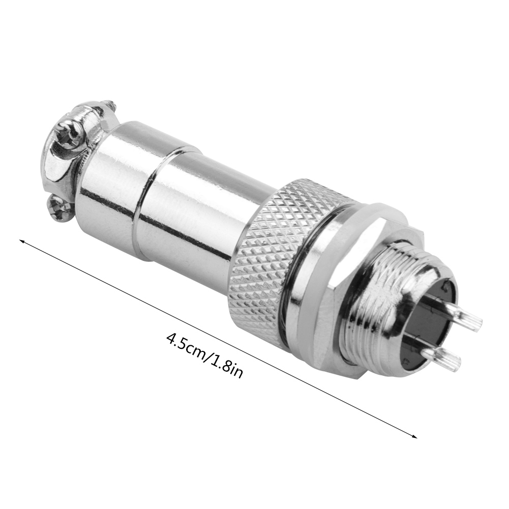 5 Stück/set Gx12 2-poliger Metall-einbaustecker/stift Für Die Luftfahrt