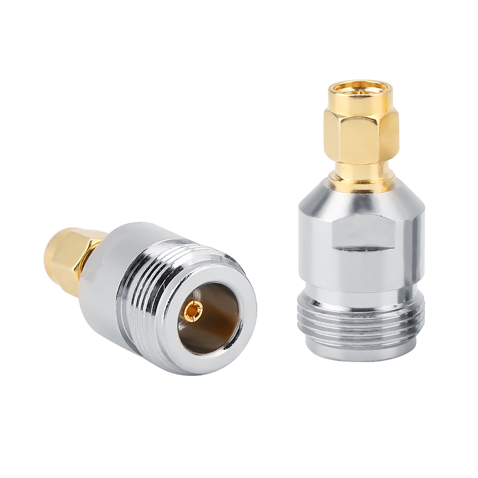 2 Stück N-buchse Auf Sma-stecker Hf-koaxialadapter Für Testkonverter