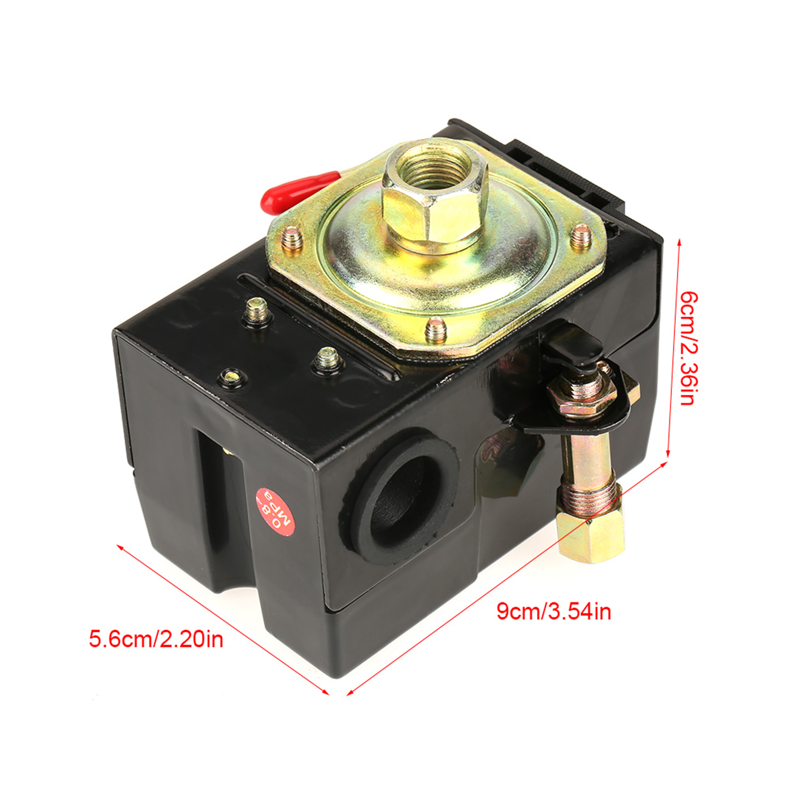 1 Stück Universeller Druckschalter 95-125 Psi Für Luftkompressorpumpen-steuerventil