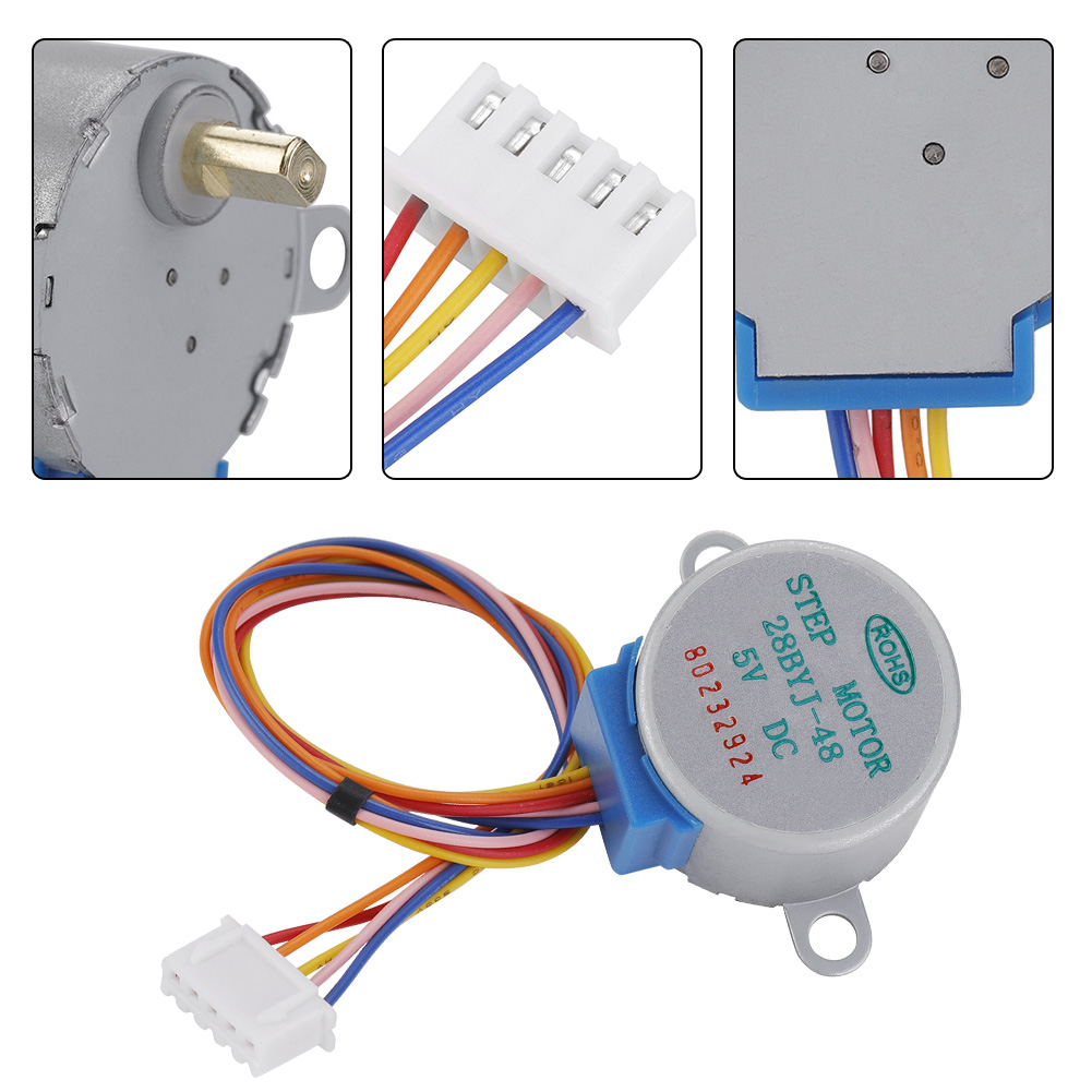 5 Stück/set Dc 5v 4-phasen 5-draht Schrittmotor Mikro-untersetzungs-schrittmotor