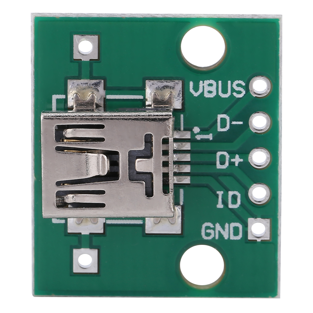10 Stück Mini-usb-zu-dip-adapterplatine 5p 2,54 Mm Für Leiterplatten, Diy-usb-netzteil