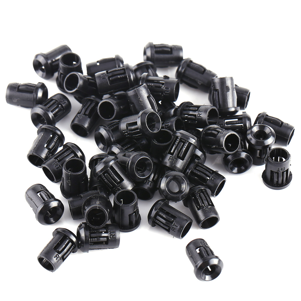 3-mm-led-lampenfassung, 50 Stück, Diodenhalter, Nylon, Schwarzer Clip, Markisenbefestigung, Nützlich