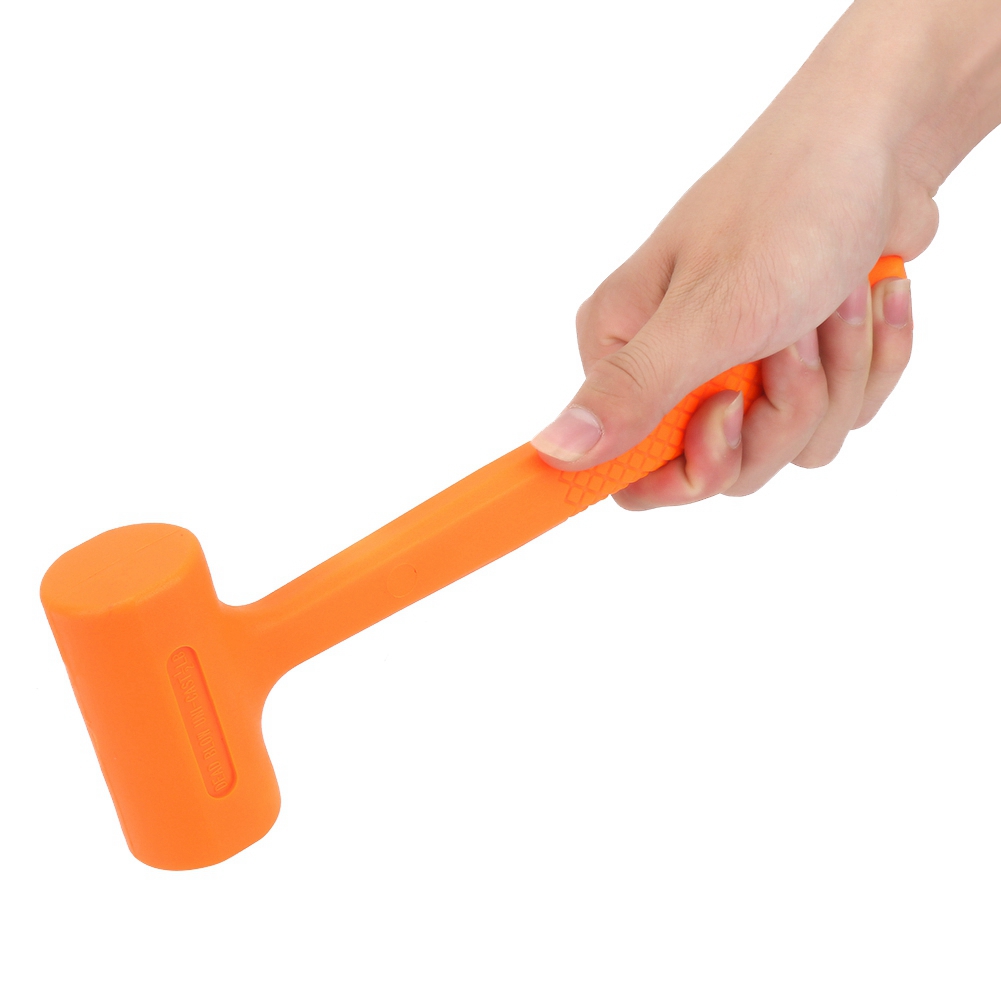 Praktischer Schonhammer Mit Weicher Schlagfläche Aus Pvc-gummi (0,5 Lbs)