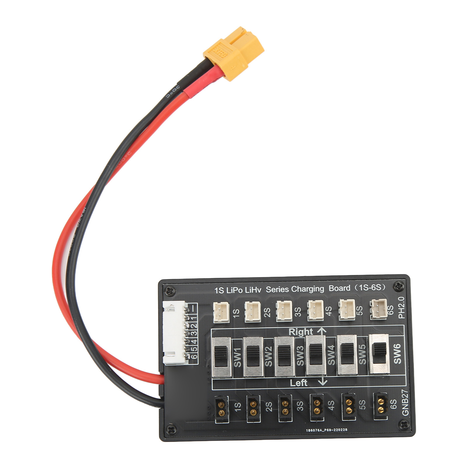 1s-akku-parallelladeplatine Für Lithium-akkus Mit Xt60-anschluss