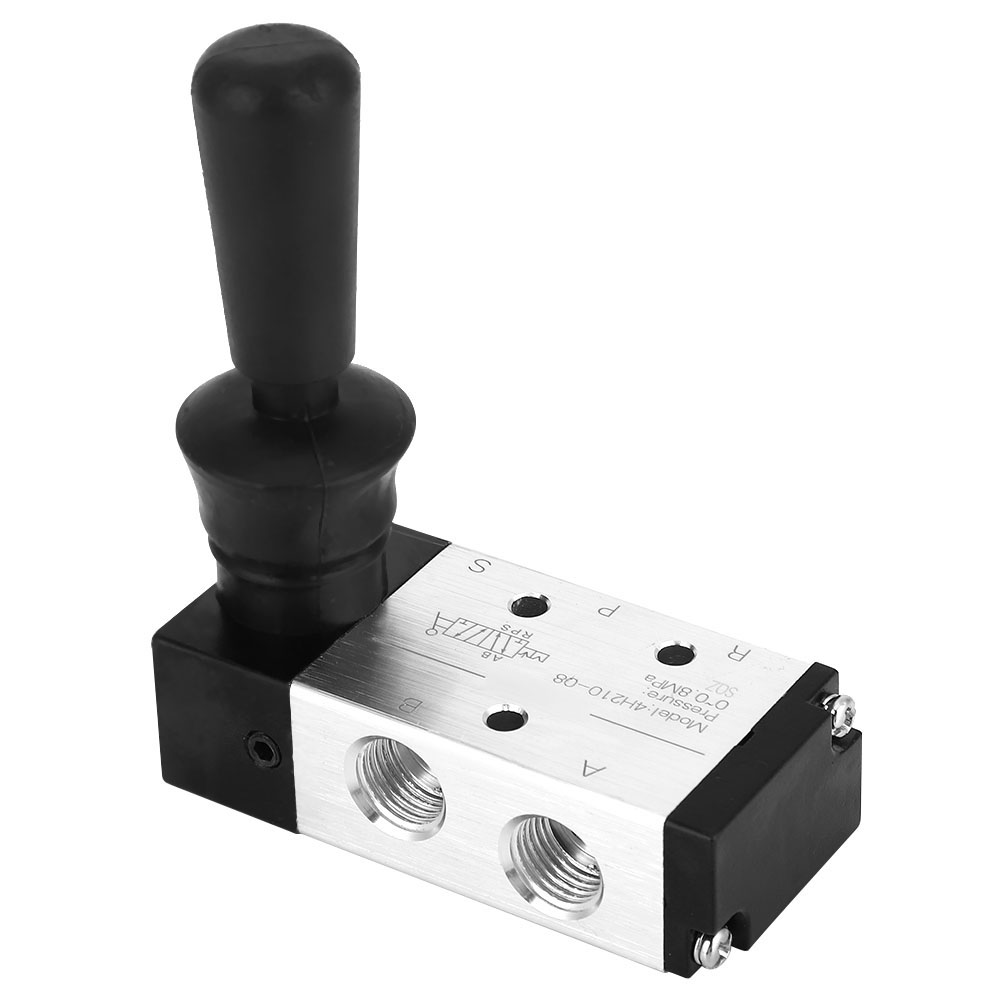 4h210-08 Pneumatisch-mechanisches Handventil, 2 Positionen, 5 Wege, Pt1/4