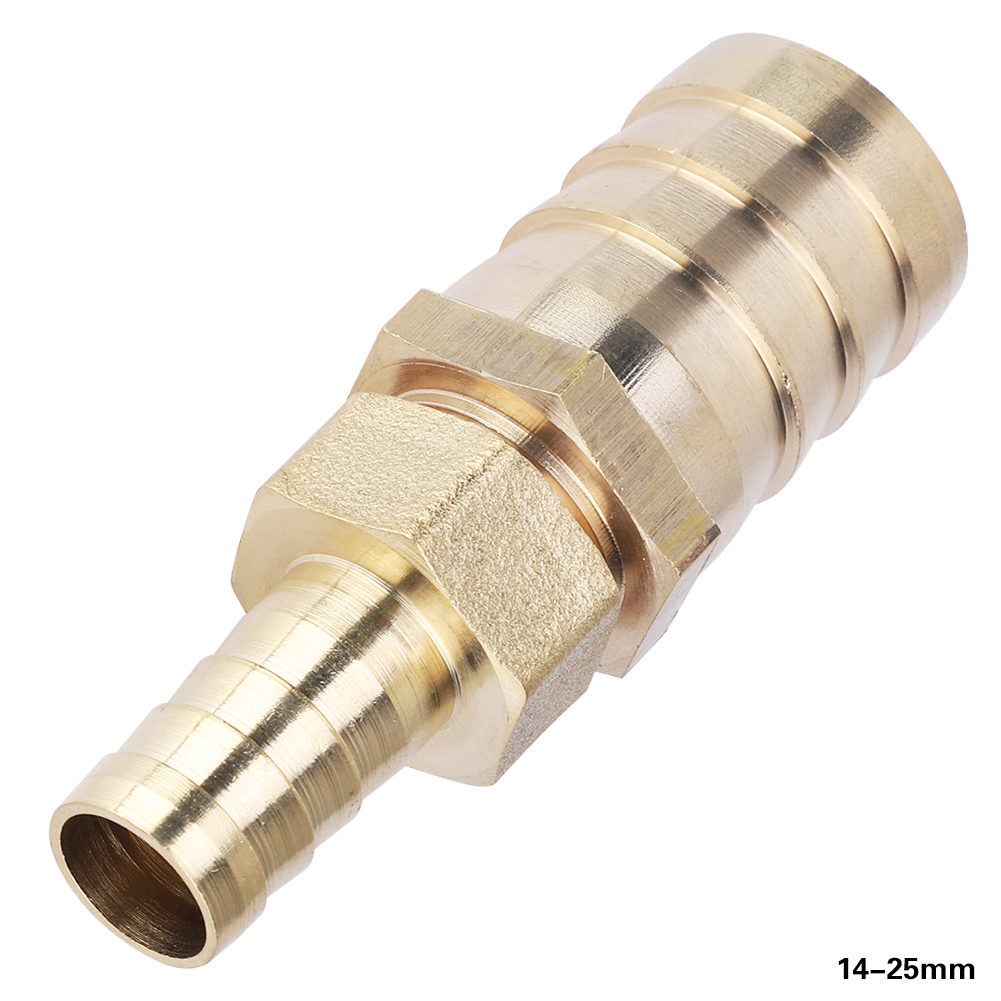 Reduzierhülse Aus Messing Mit Widerhaken, Innengewinde-rohrverbinder (14-25 Mm)