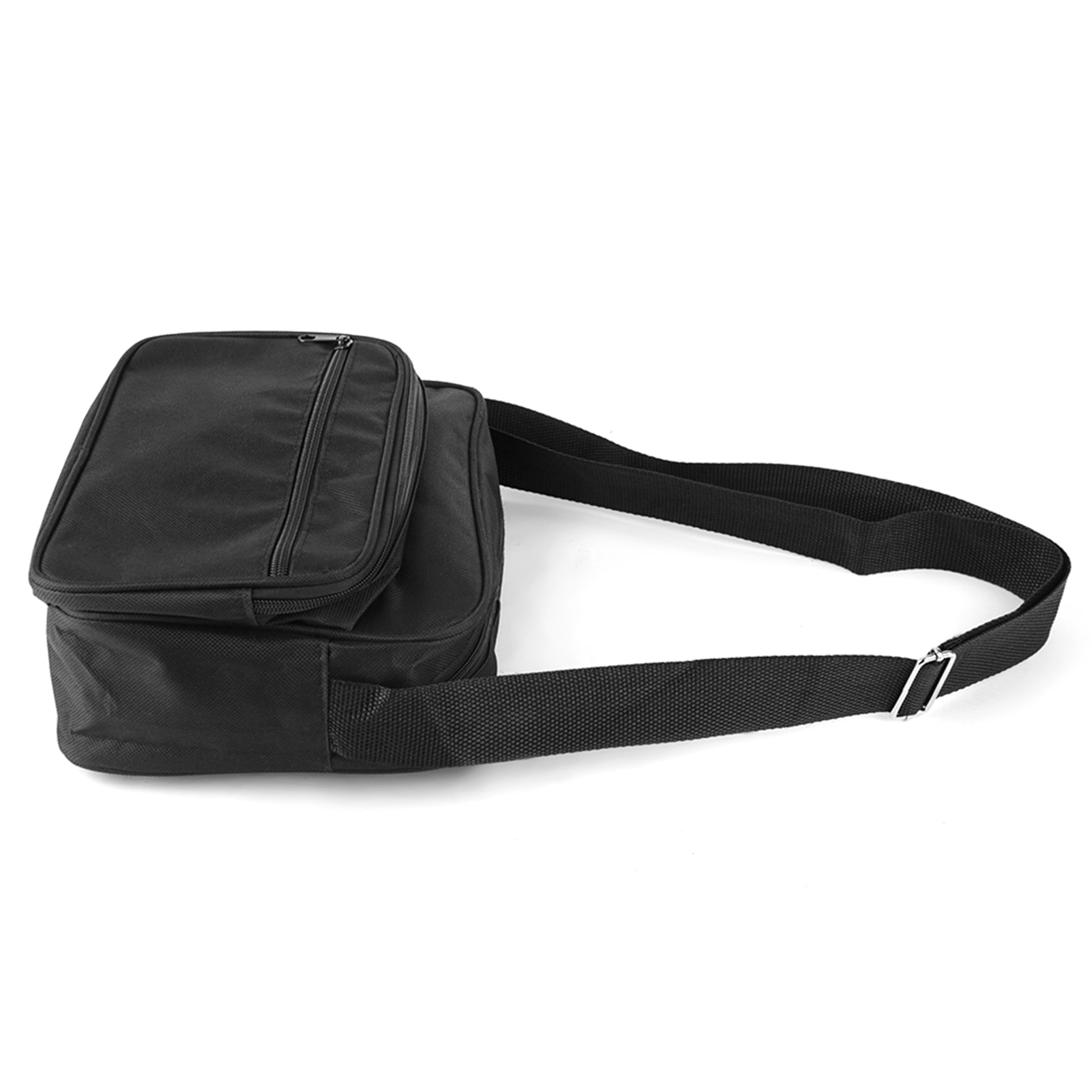 Multifunktionale Werkzeugtasche Aus Polyester Mit Schultergurt, Metallkoffer Und Aufbewahrungstasche.