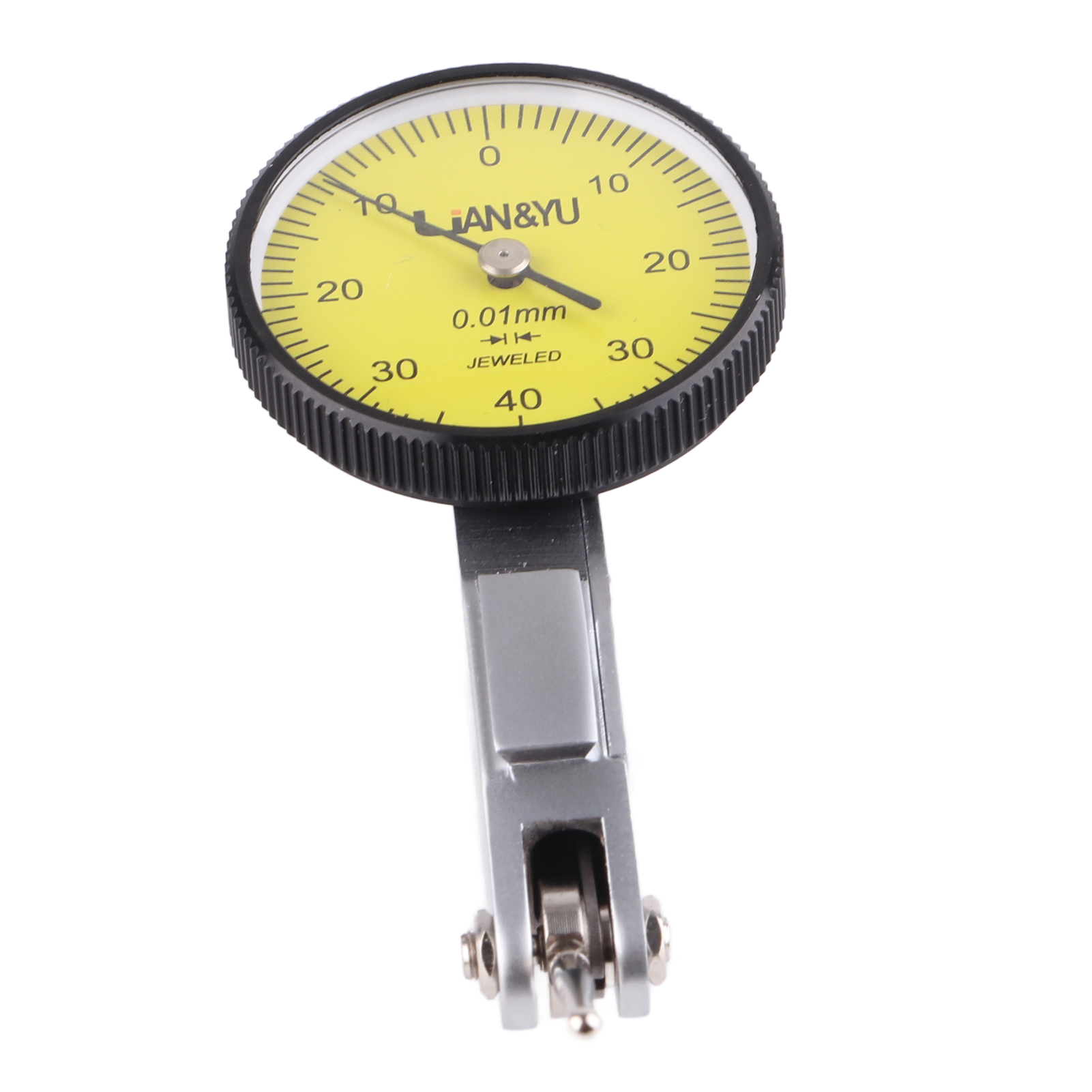 0-40-0 0,01 Mm Präzisionsmessuhr Für Metrische Schwalbenschwanzführungen, 2 Rubinspitzen