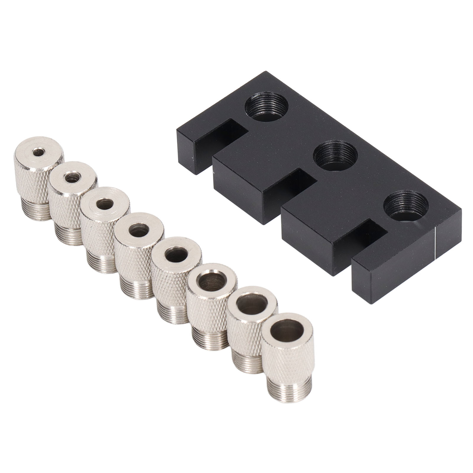 3-in-1 Lochstanze/lochführung Für Holzdübel, Geeignet Für Löcher Mit Durchmessern Von 3, 4, 5, 6, 7, 8, 9 Und 10 Mm