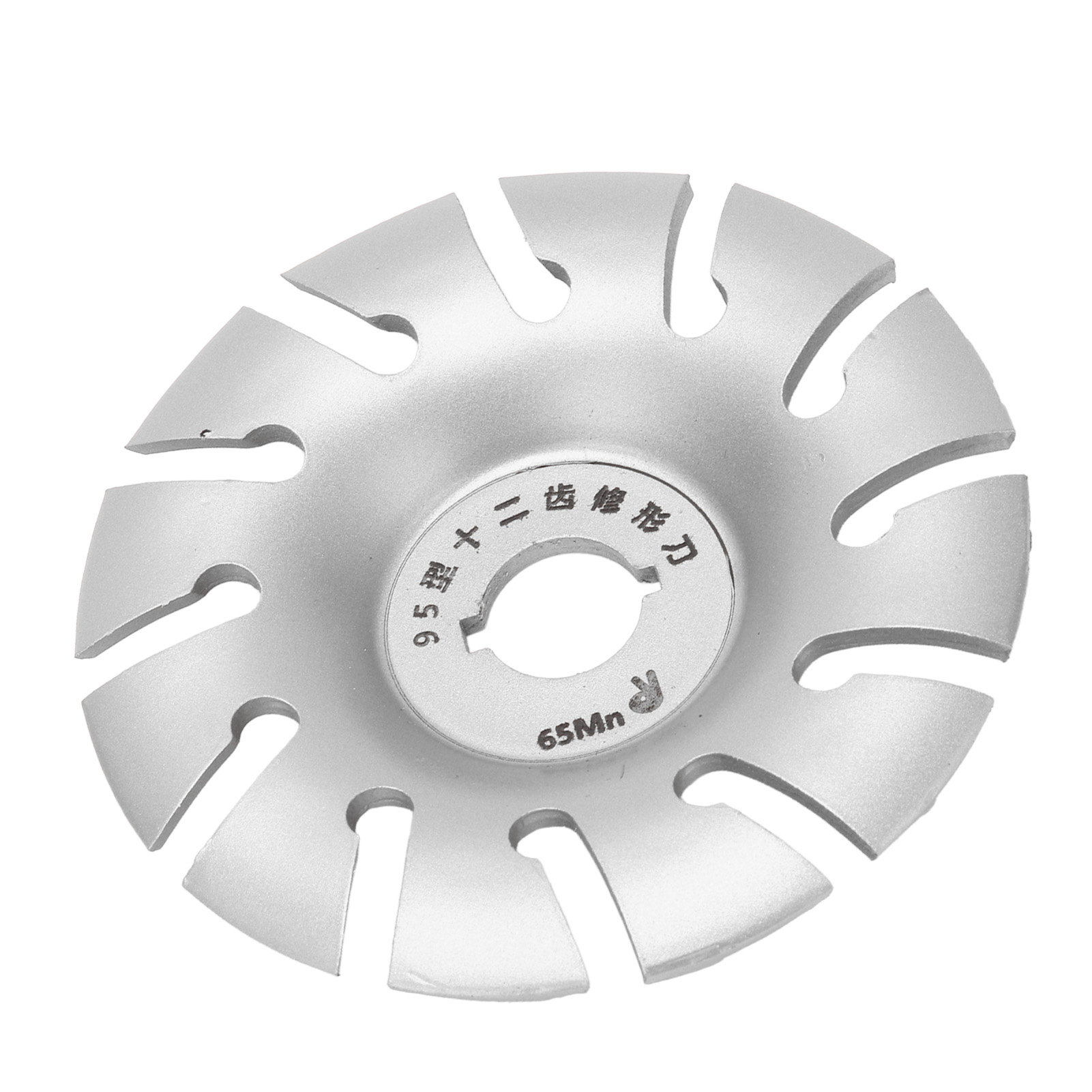 Schleifscheibe, 12 Zähne, Edelstahl, 95 Mm, Silberfarben, Für Winkelschleifer, Holzbearbeitung