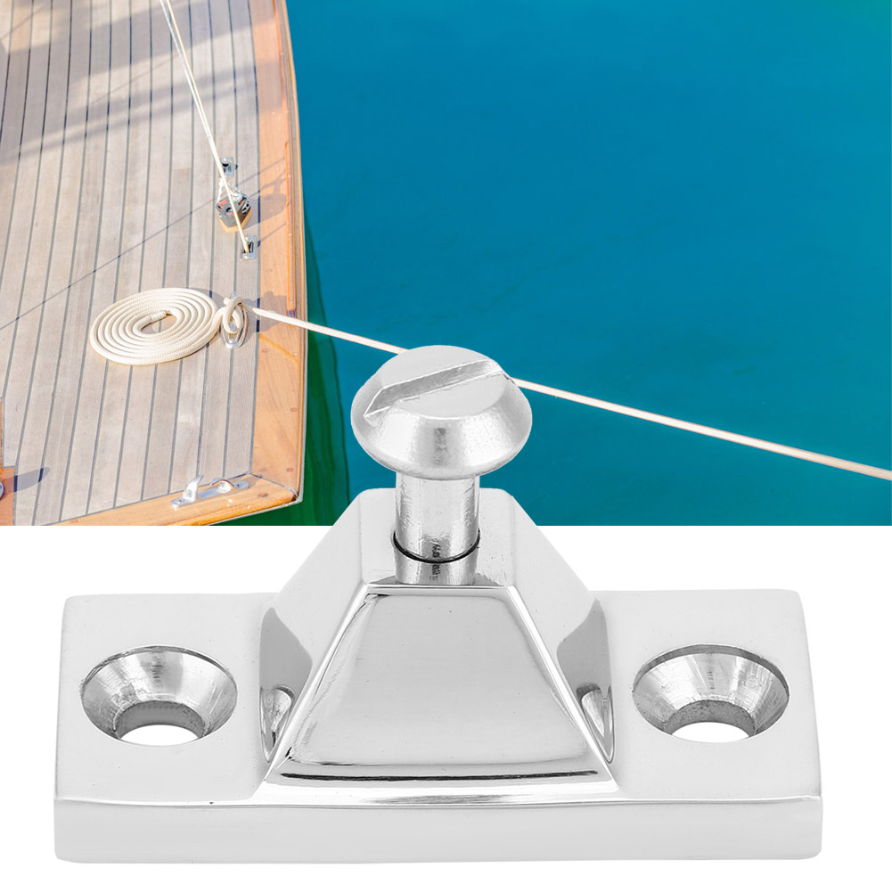 Scharnierhalterung Aus Edelstahl Für Bootsdecks, Boots- Und Yachtbeschläge, Deckscharnier 55 X 20 Mm