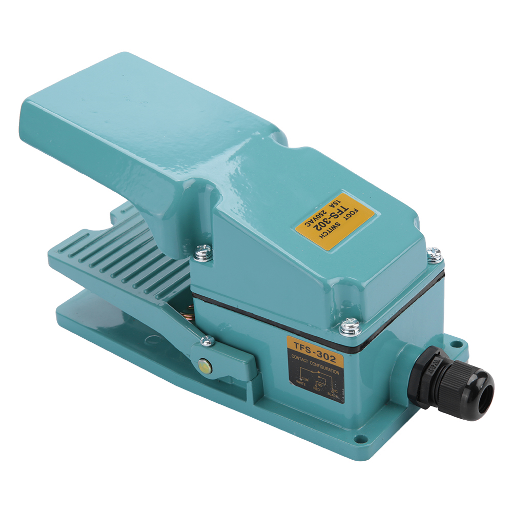 Elektrischer Schnellschalter Tfs-302 Mit Rutschfestem Aluminiumgehäuse, 250 V Ac, 15 A