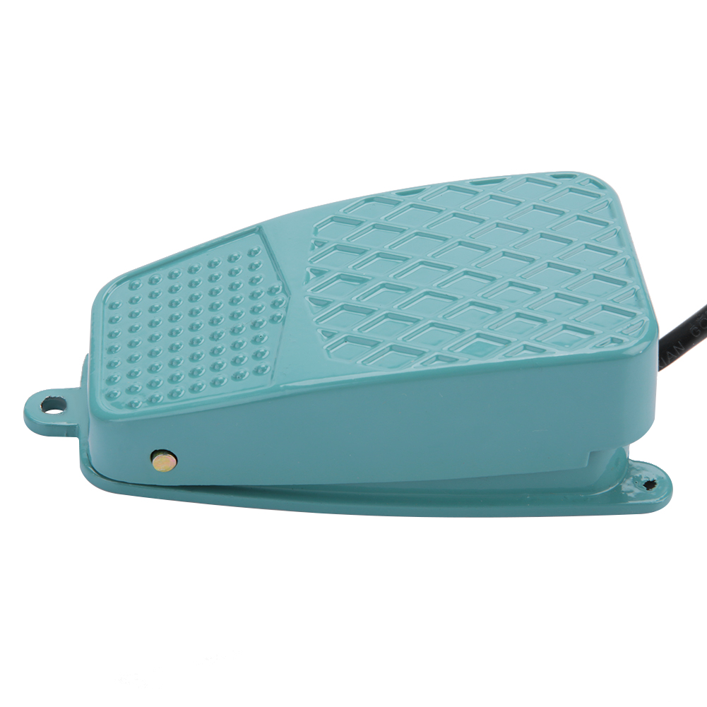 Tfs-2 Rutschfester Elektrischer Fußschalter Aus Aluminiumlegierung Mit Reset-funktion, 250 V Ac, 10 A, Spdt