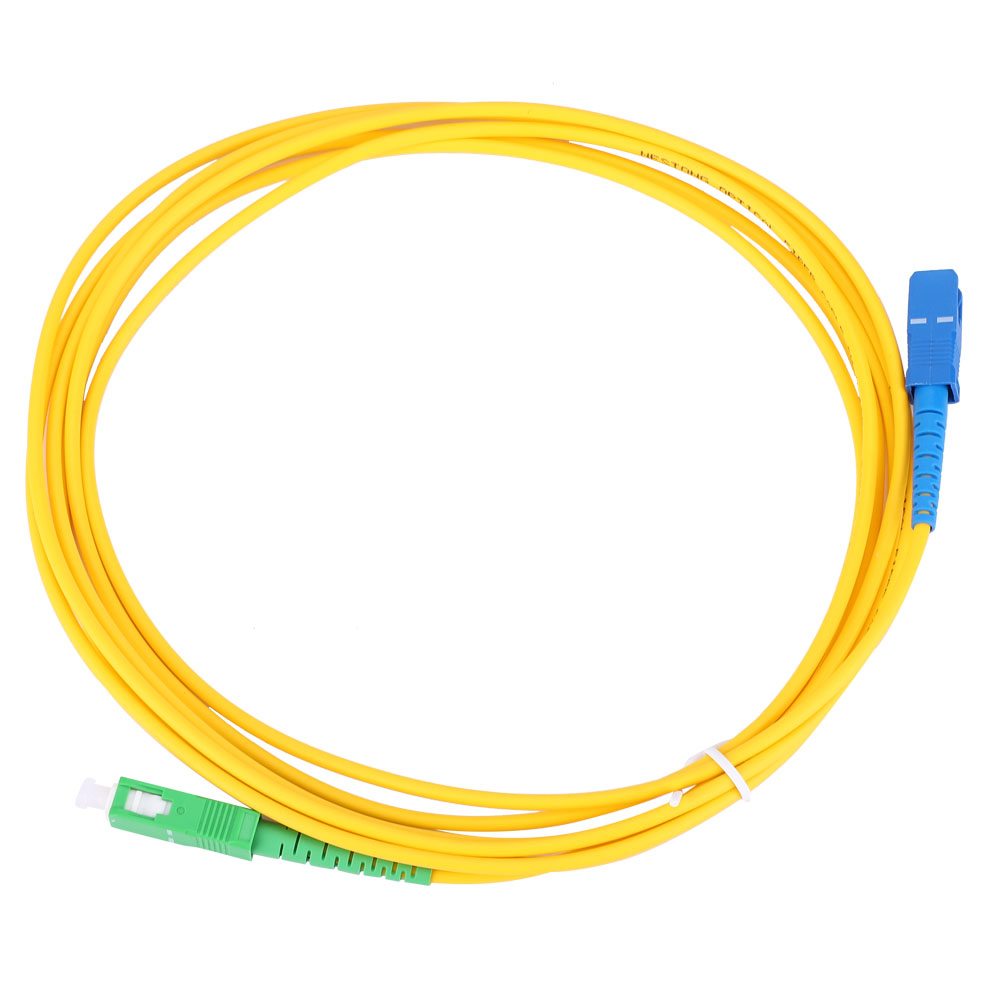 2 Stück 3 Meter Sc Apc-sc Upc Singlemode-glasfaser-patchkabel Mit Glasfaser-patchkabeln