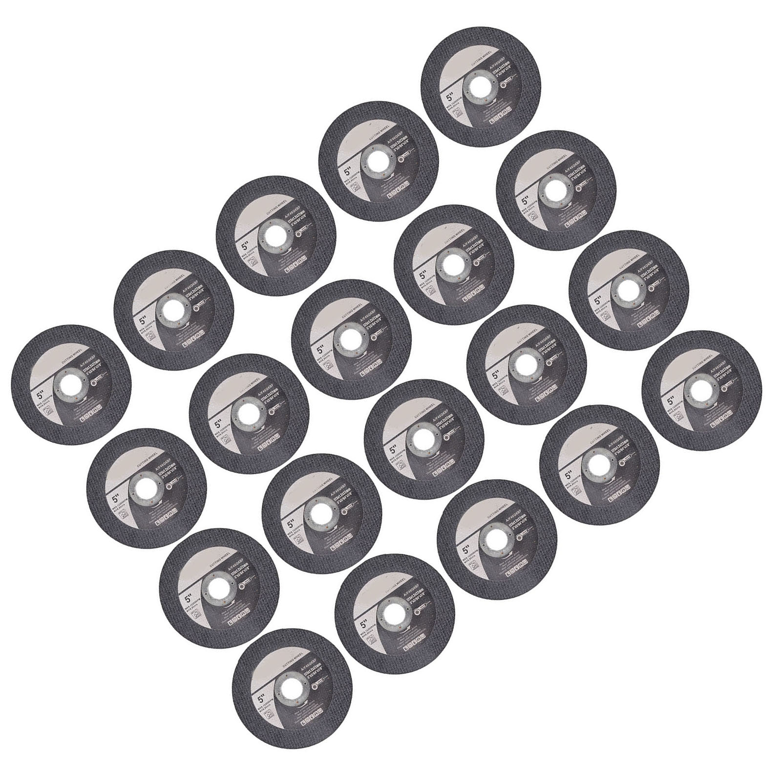 20 Trennscheiben Für Winkelschleifer, Sehr Dünn, Für Metall Und Edelstahl, Außendurchmesser 125 Mm, Innendurchmesser 22 Mm