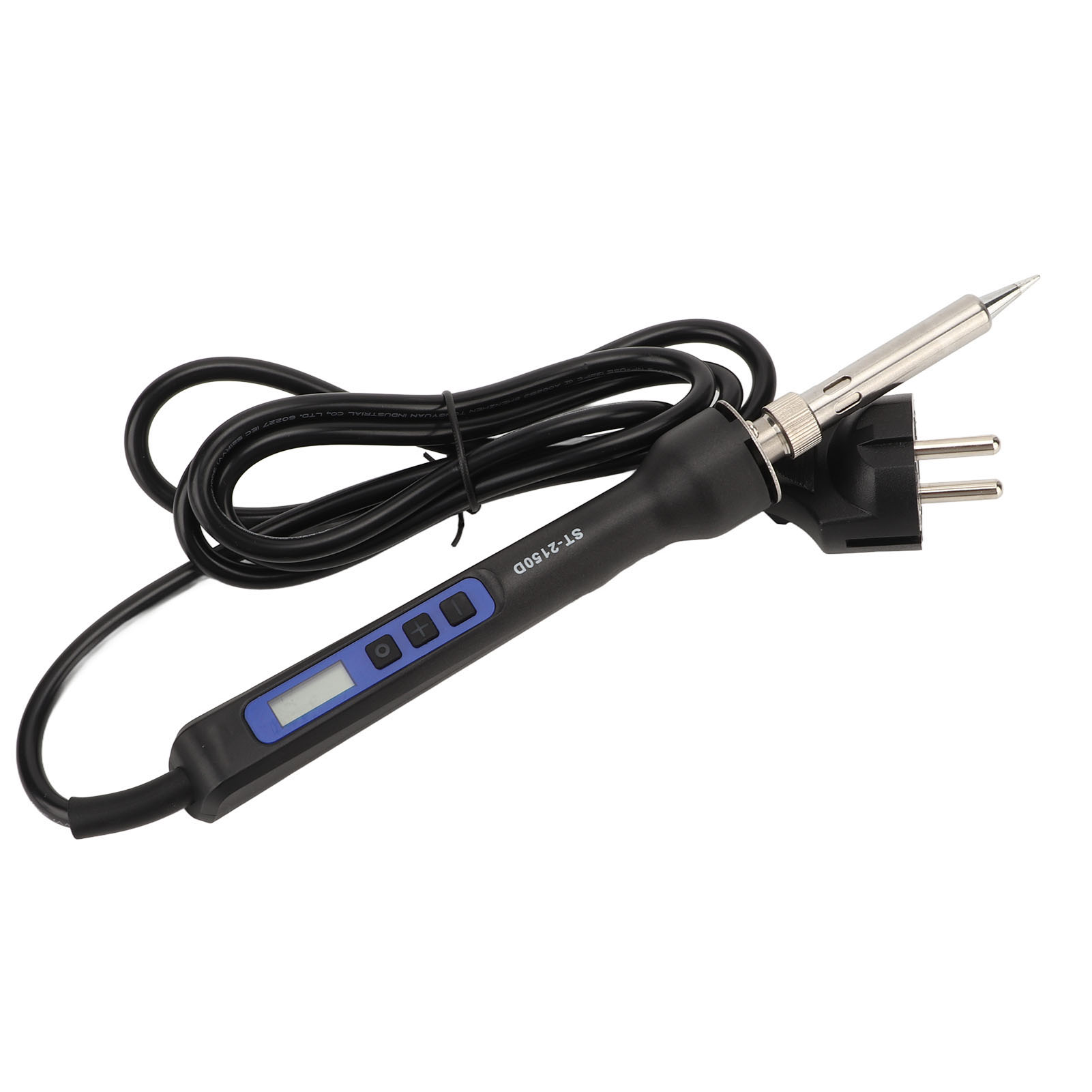 Leistungsstarker Lötkolben Mit Digitalanzeige, Lcd-display, Tragbar, Eu-stecker, 220–240 V, St-2150d, 150 W