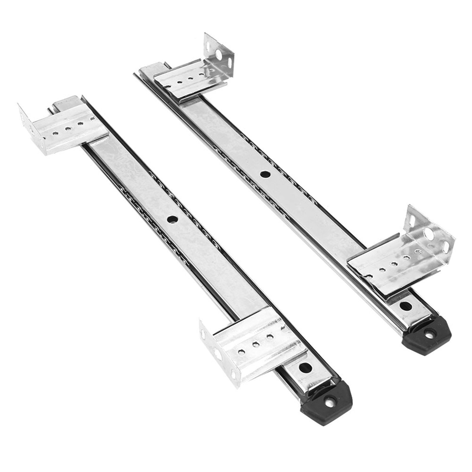 Verdickte, Kaltgewalzte Stahl-tastatur-gleitschienenhalterung Für Computertische (weiß)