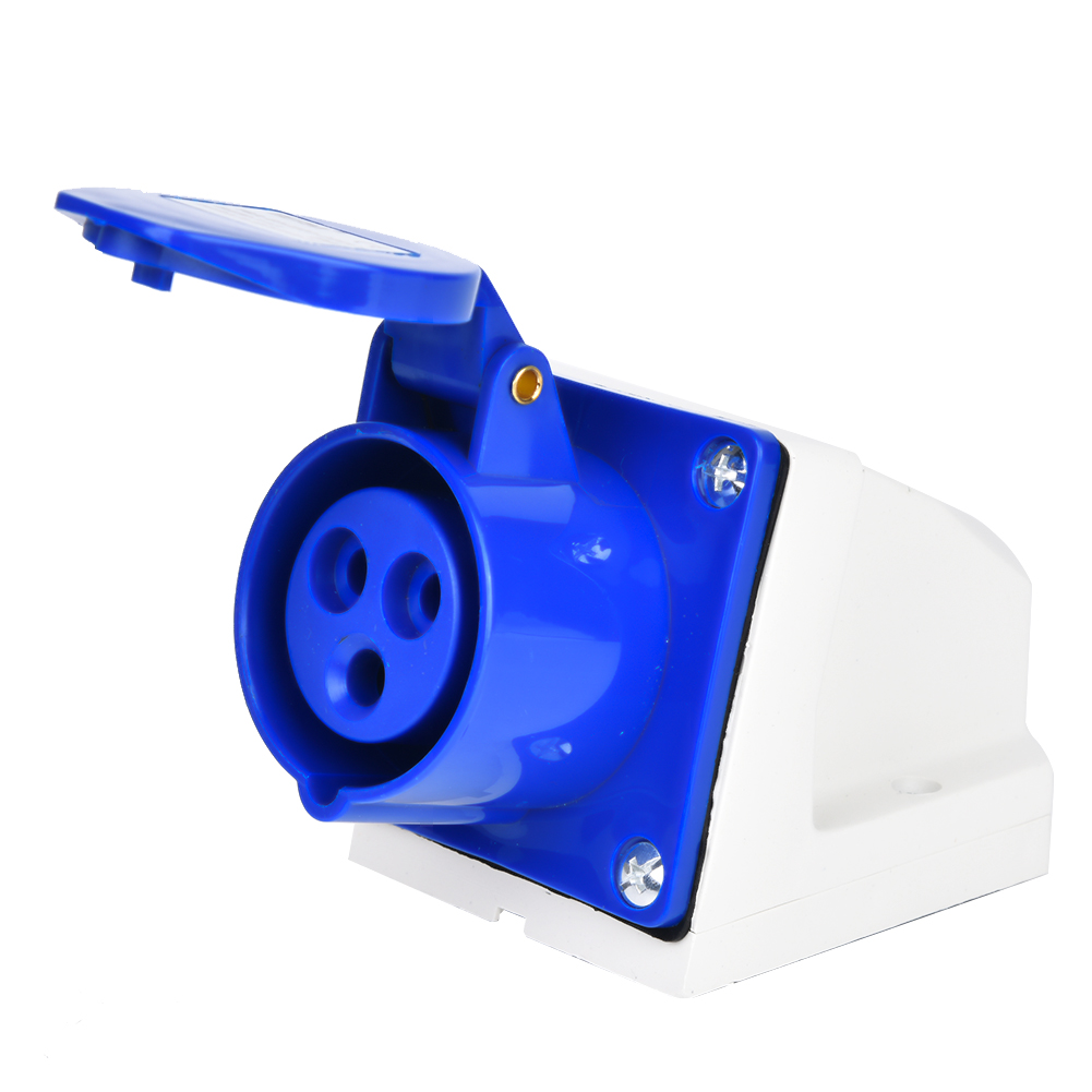 10 Stück 16a 220-250v Industriesteckdose 3-polig Ip44 Wasserdicht Bem-113