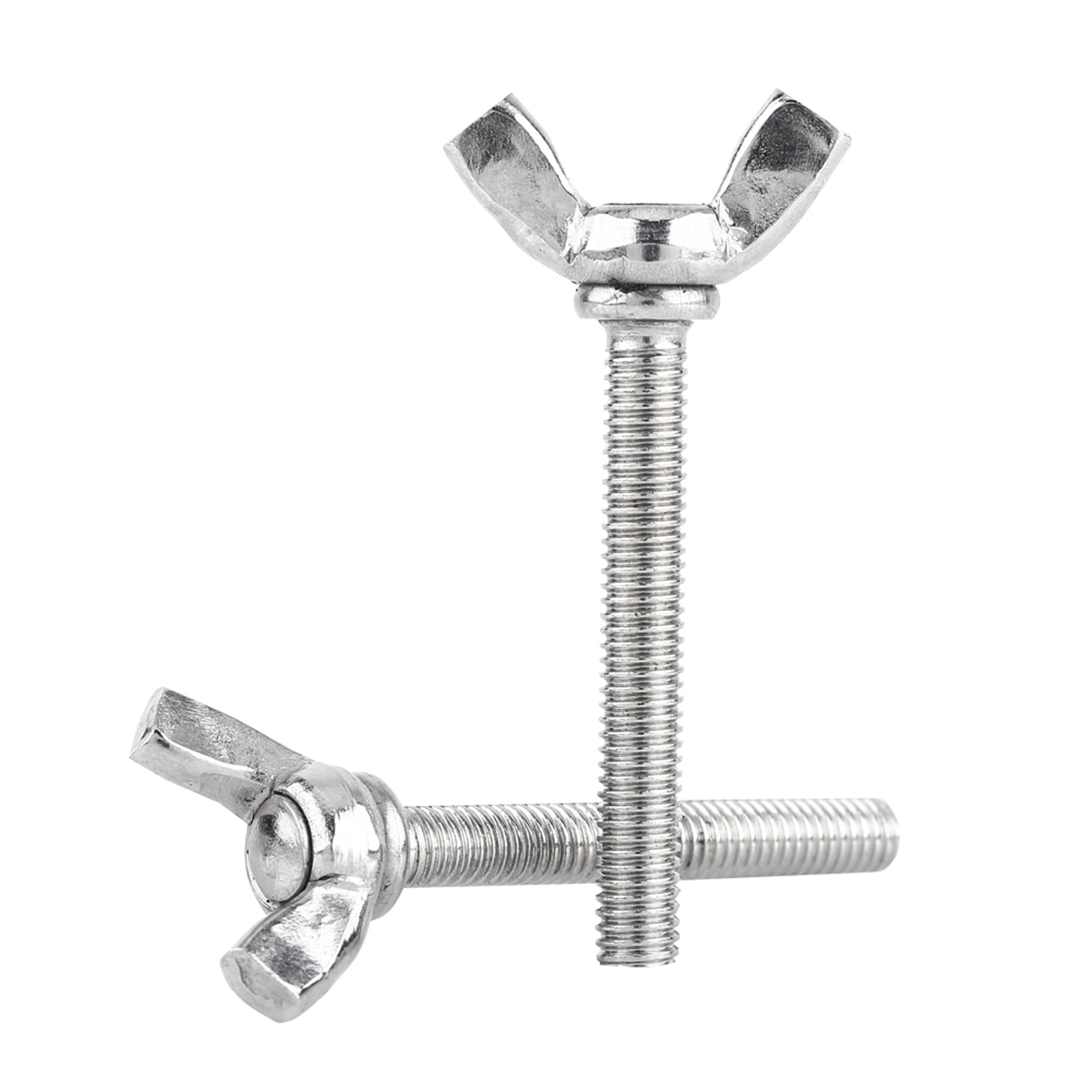 5 Stück M6 Silber 304 Edelstahl Metall Din316 Handbetätigte Flügelschrauben (m630)
