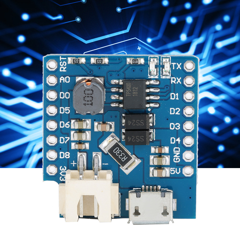 D1 Mini Battery Shield Einzel-lithium-akku-boost-ladeplatinenmodul