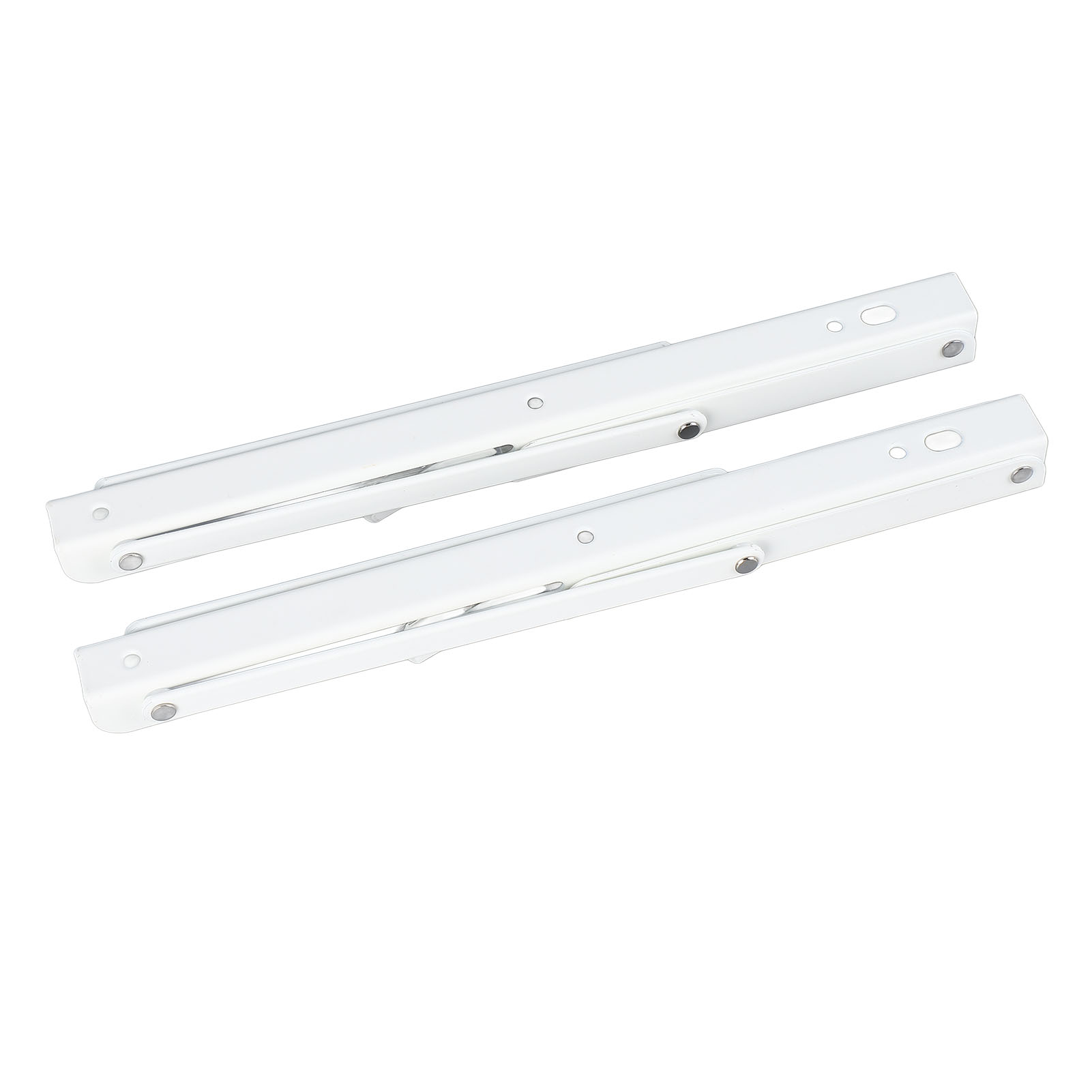 Klappbarer Regalträger, Verstärktes Eisen, Hohe Tragfähigkeit, Höhenverstellbar, Weiß, 350 X 178 Mm