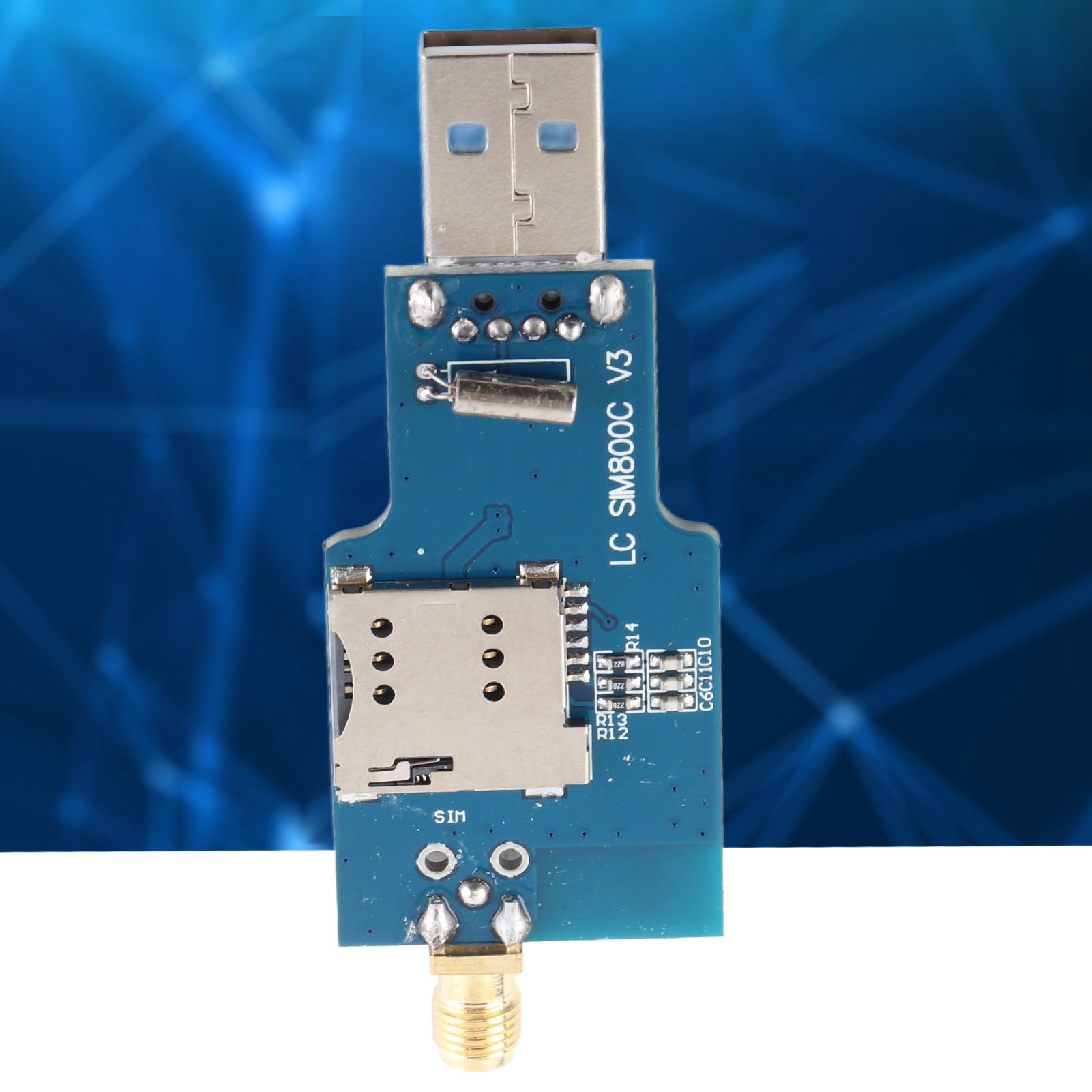 Quadband-gsm/gprs-sim800c-usb-gsm-seriellmodul Mit Bluetooth-funktion