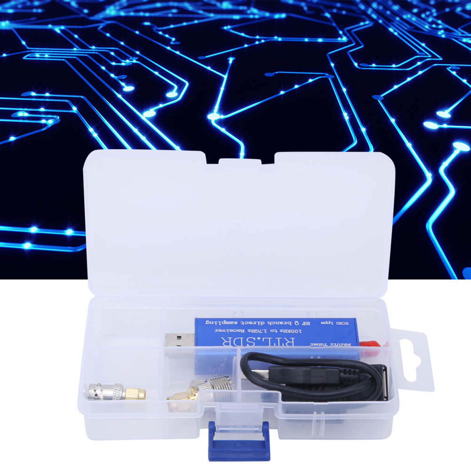 100 Khz–1,7 Ghz Tuner-empfänger, Usb-stromversorgung, Uhf/vhf Rtl-sdr-empfänger, Rtl2832u R820t2 Chipsatz