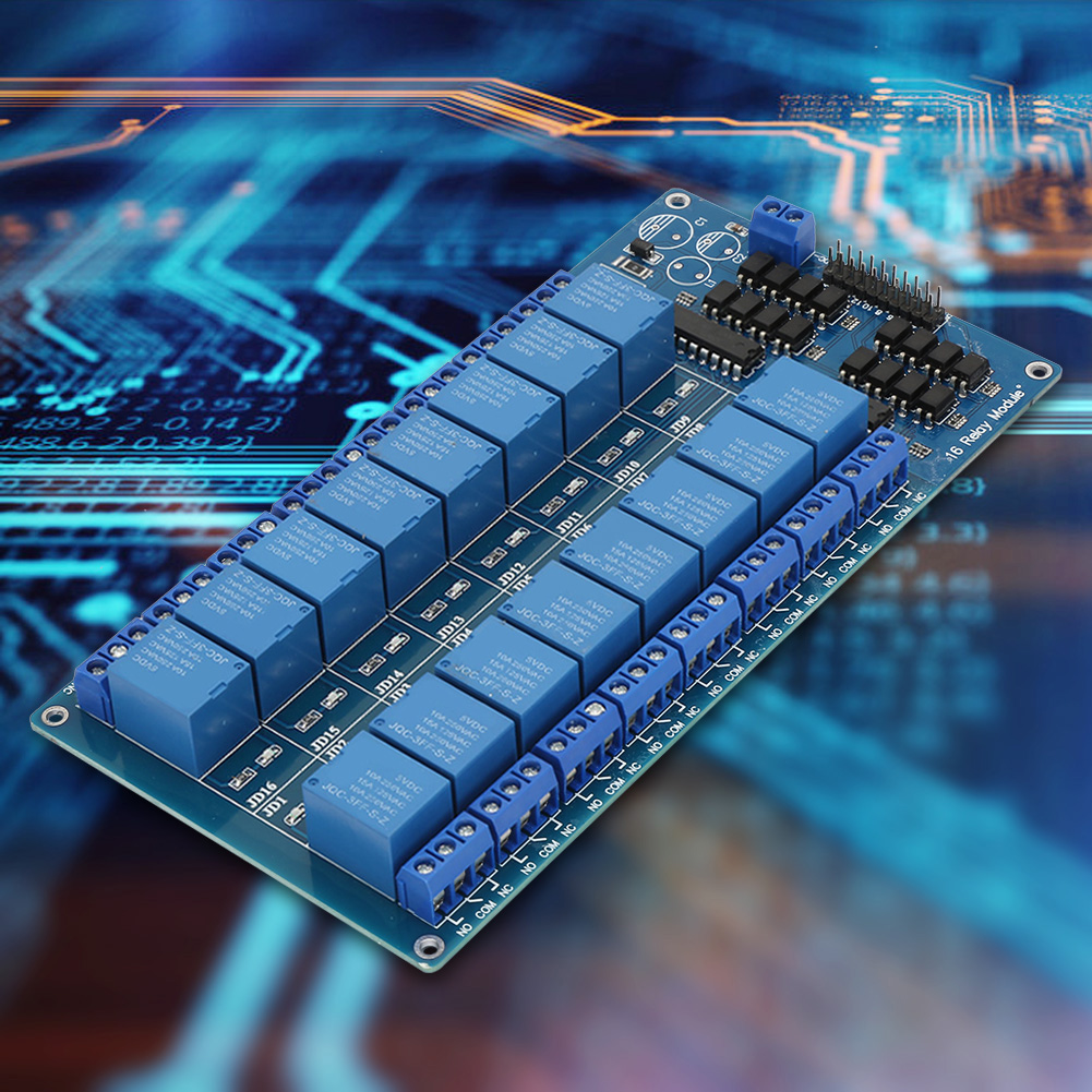 16-kanal-5v-relaismodul-steuerplatine Mit Optischem Isolationsschutz Für Mikrocontroller-modul
