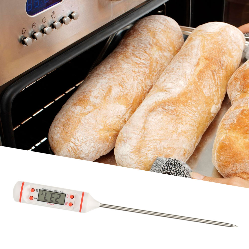 Stiftförmiges, Hochpräzises Edelstahlthermometer Für Lebensmittel Und Flüssigkeiten