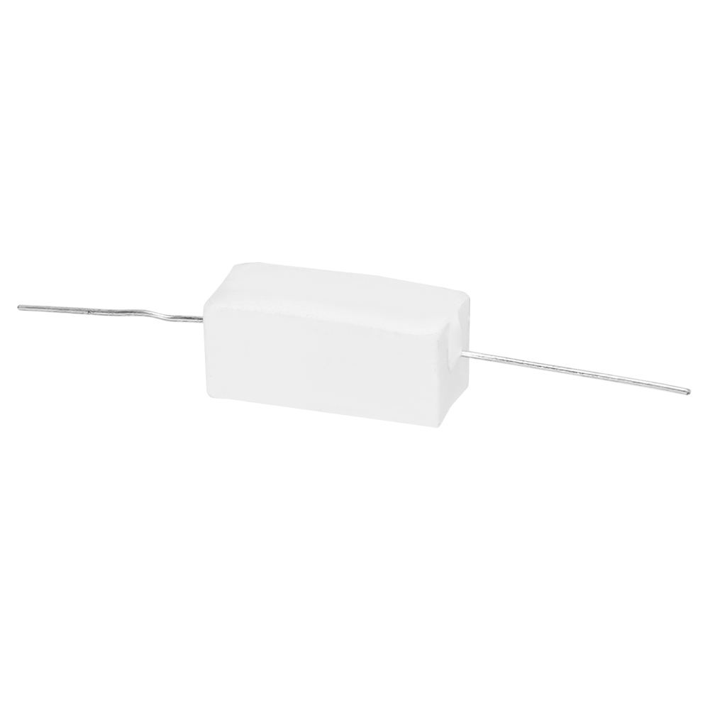 10 Zementwiderstände, Leistungswiderstände, Genauigkeit ±5%, Elektronische Bauteile, 5 W (3kr)