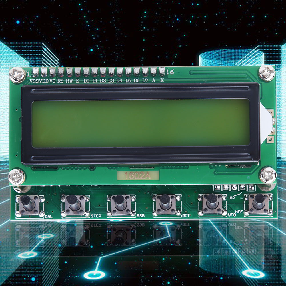 Ad9850 Dds-signalgenerator Dc 8v-9v 6-band 0-55mhz Lcd-digitalmodul