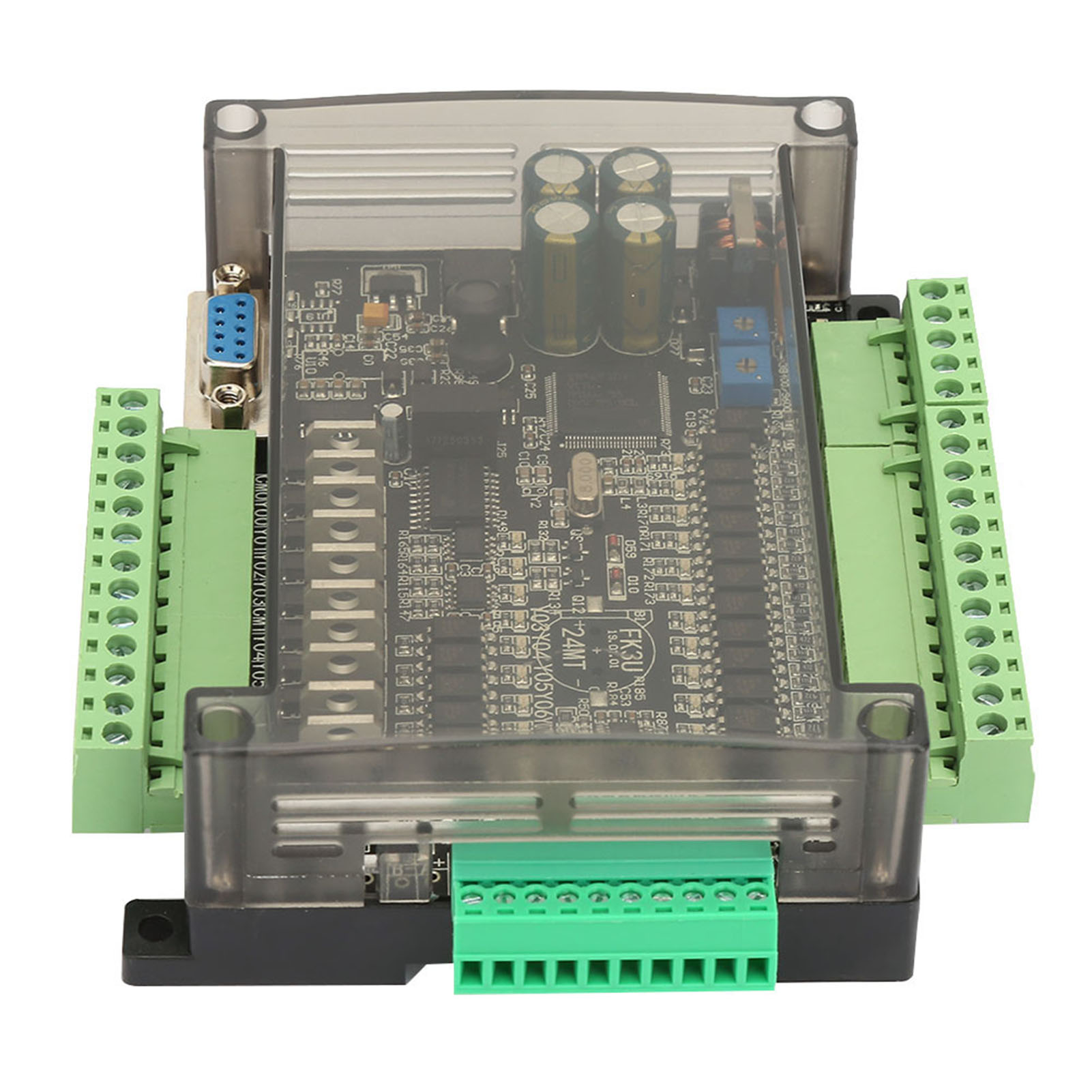24v 24mt Sps-steuerung Mit 6 Analogen Eingängen, 32-bit-mikrocontroller, 14 Eingängen Und 10-transistor-ausgangsplatine