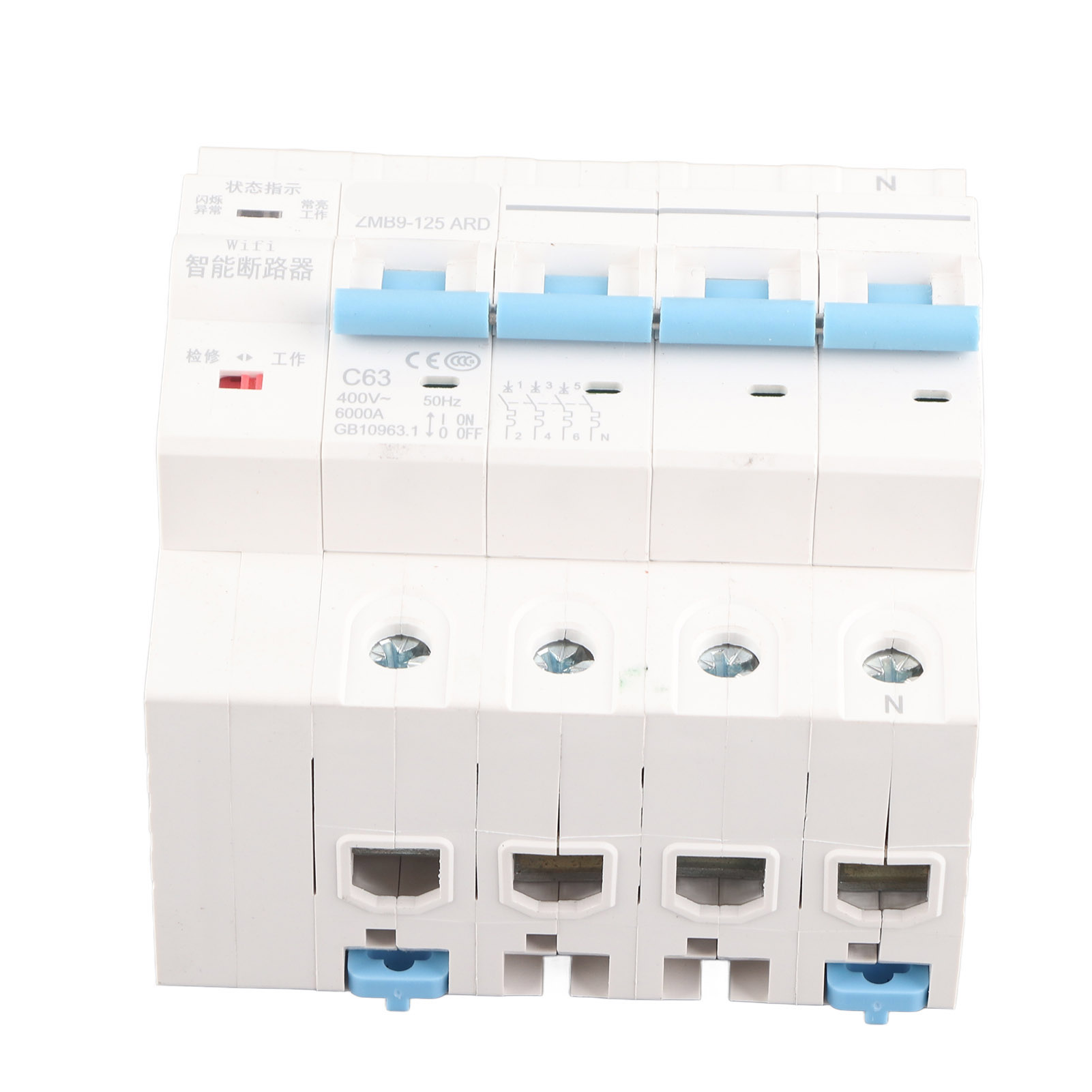 Intelligenter Wlan-leistungsschalter Mit Drahtloser Fernbedienung, 400 V, 63 A