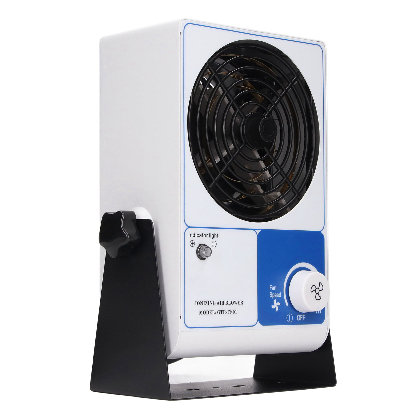 Industrieller Ionisatorlüfter, Antistatisch, Staubabweisend, Verstellbar, Esd-geschützt, Für Produktionslinien, Eu-stecker, 220–240 V