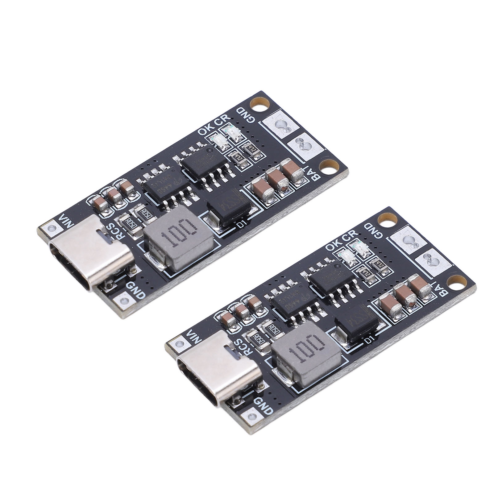 2 Robuste Akkulademodule, 2s Typ C – 8,4 V Boost-lithium-akkumodule, 4 A