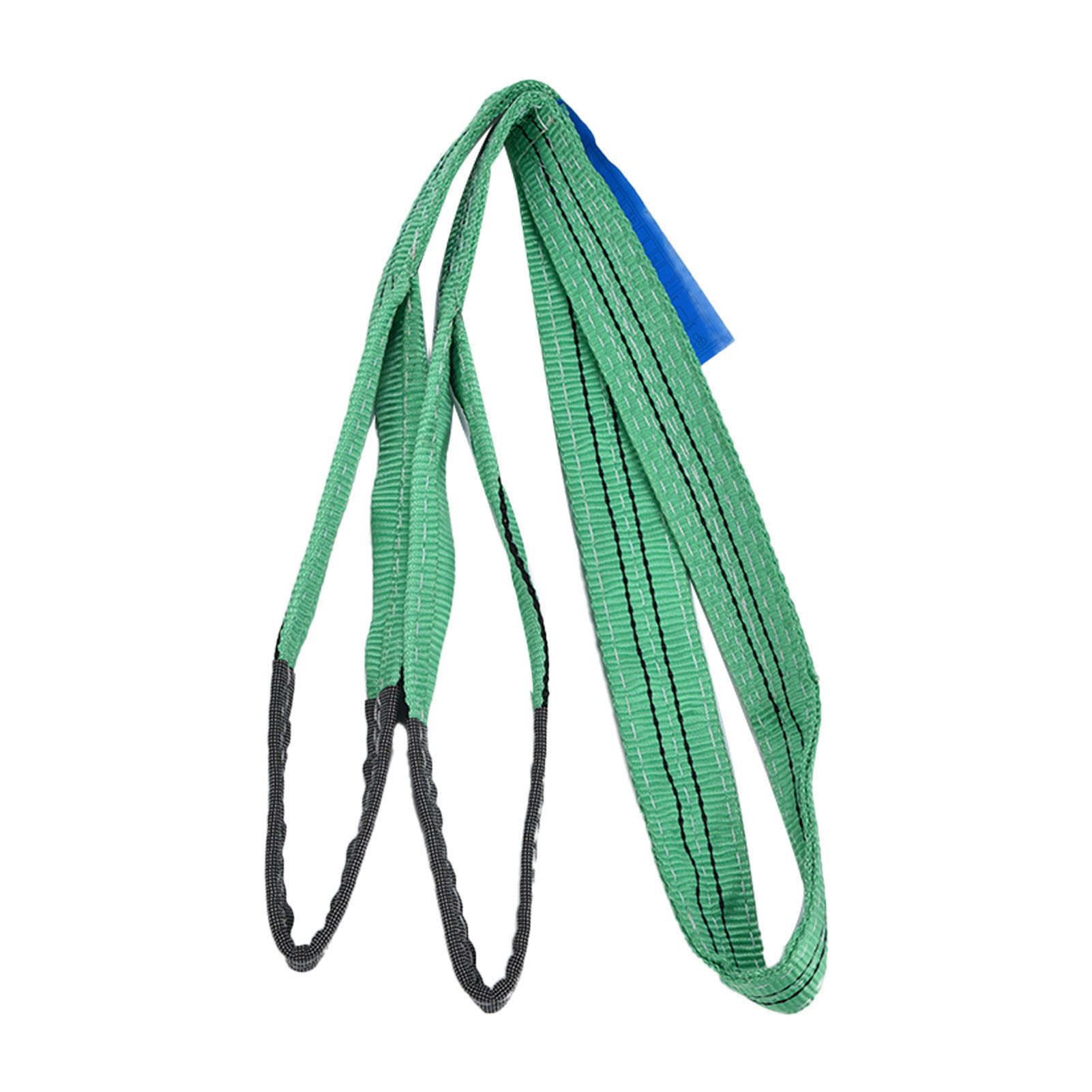 Strapazierfähige Hebebänder, Tragfähigkeit 2 Tonnen, Hochfestes Polyester, Farbiges Flachgewebe (6 Meter (19,68 Fuß))