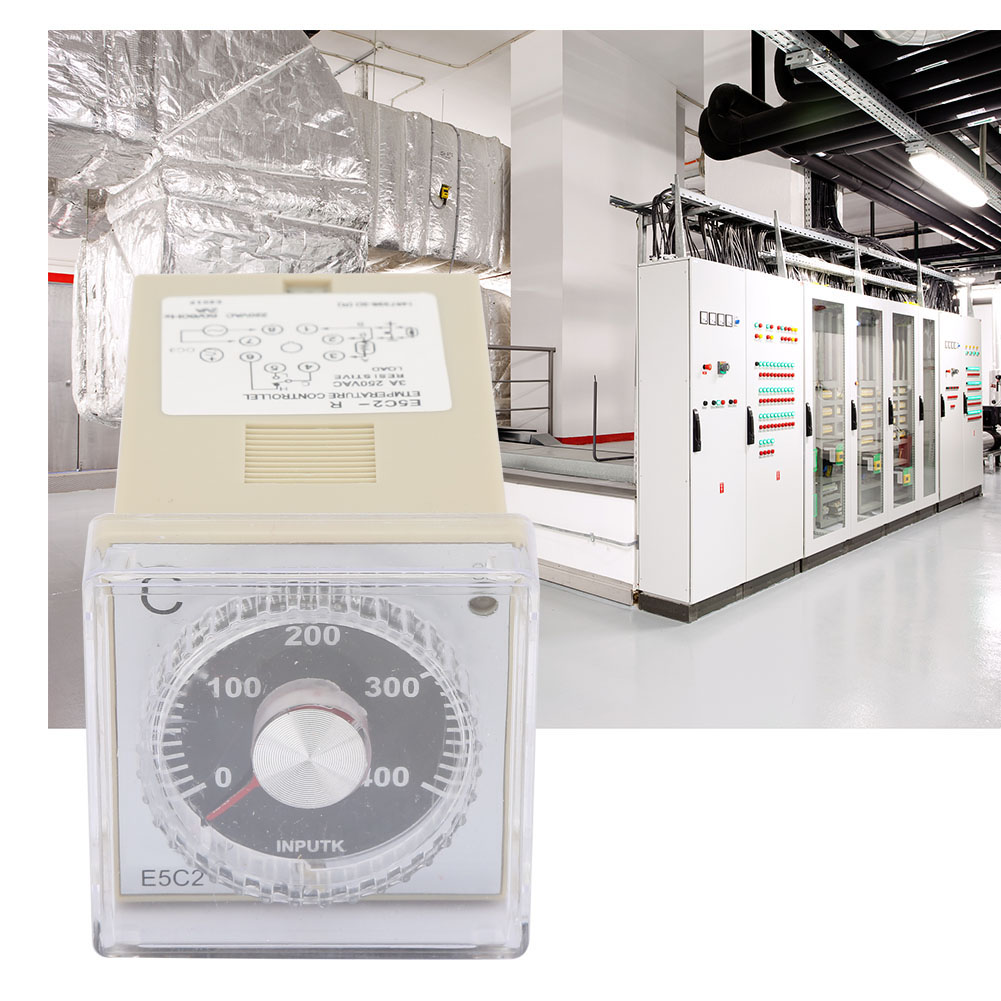 E5c2-r20k220vac Digitaler K-typ-eingangspunkt-temperaturregler Thermostat 0-400℃