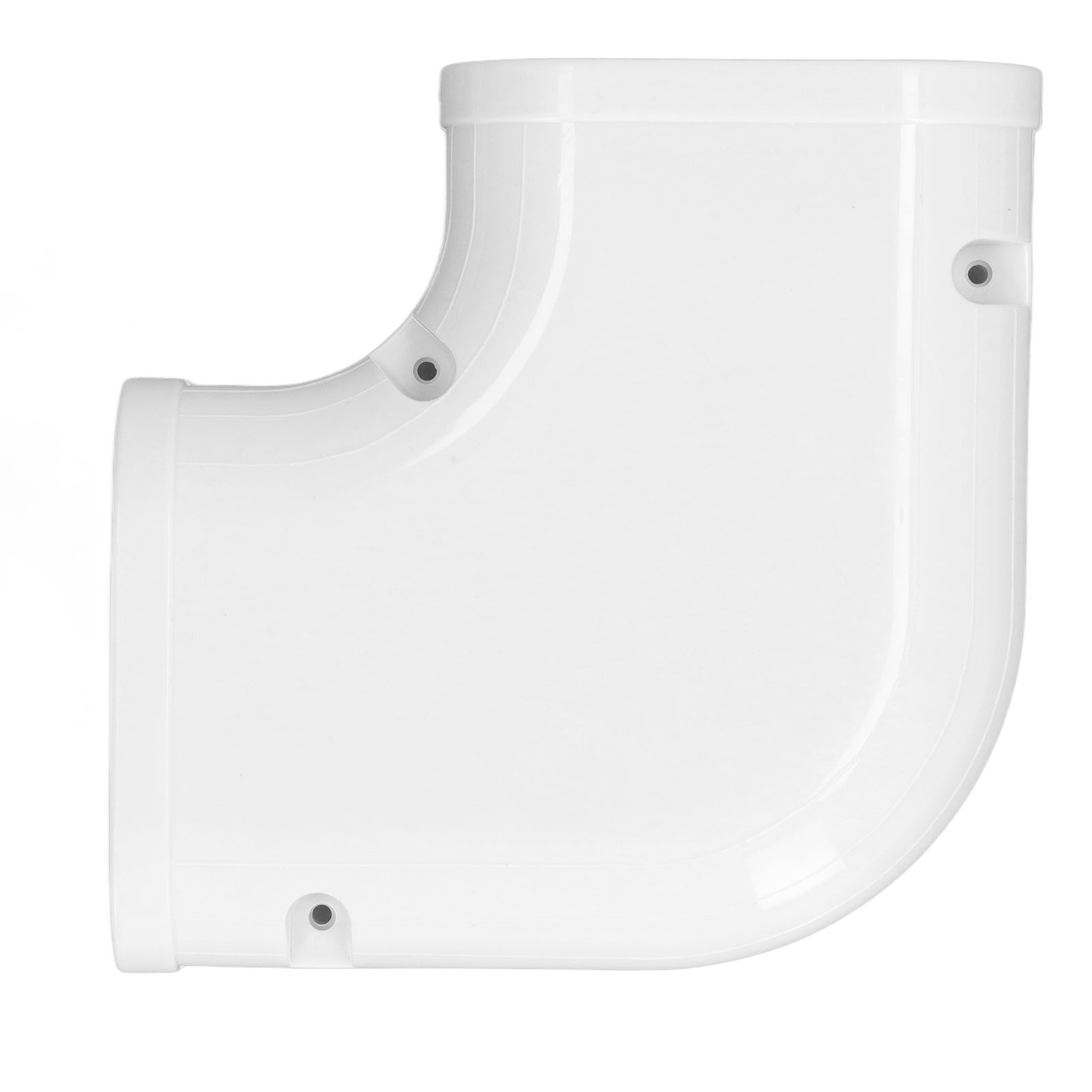 Flache, Gebogene Klimaanlagenabdeckung, Dekoratives Pvc, Externes Schlauchabdeckungsset Für Wärmepumpen