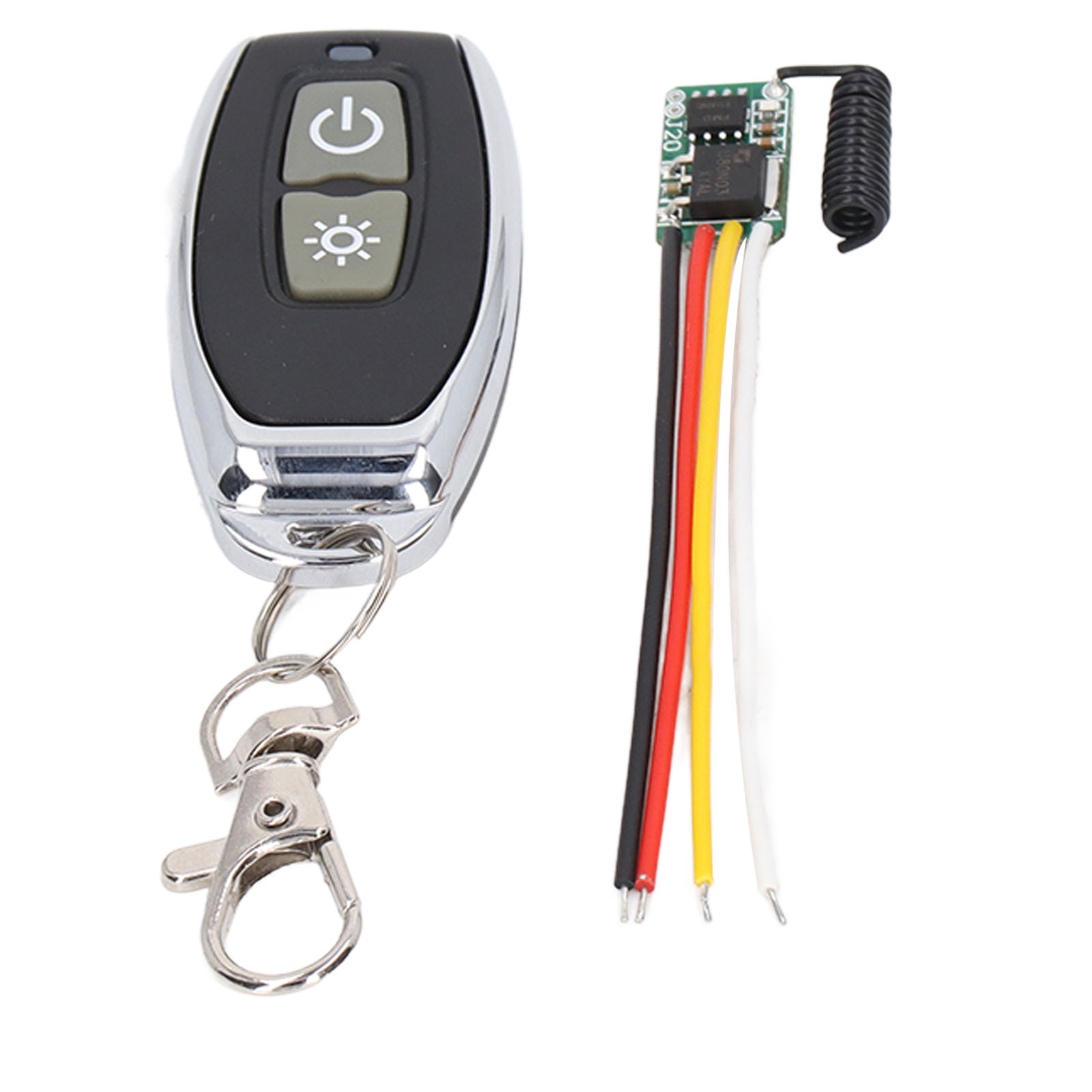 Drahtloser Fernbedienungsschalter, Max. 2 A, Hohe Empfindlichkeit, Große Reichweite, Relais-fernsteuerung, Dc 3,5–12 V