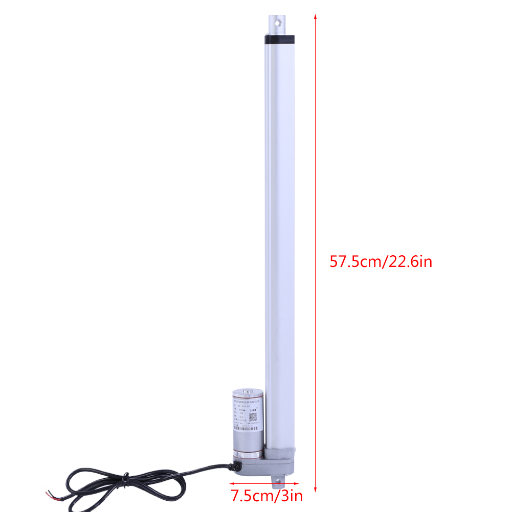 12 V Leistung, 1500 N Hub, 200-750 Mm Linearantrieb, Hubmotorbefestigung (450 Mm)