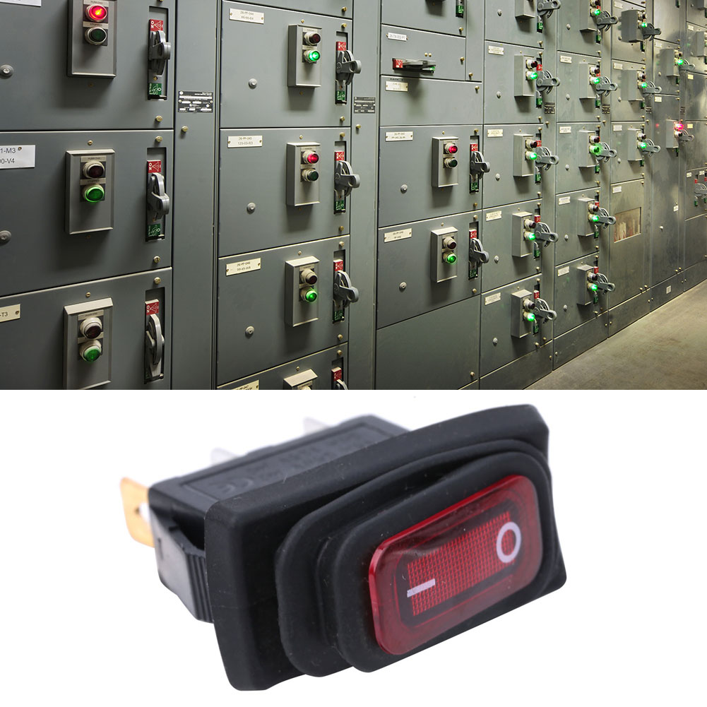 3 Wasserdichte Lichtschalter, 3-polig, Für Den Maritimen Einsatz, Ein/aus, 250 V Ac/125 V Ac, Für Lightred