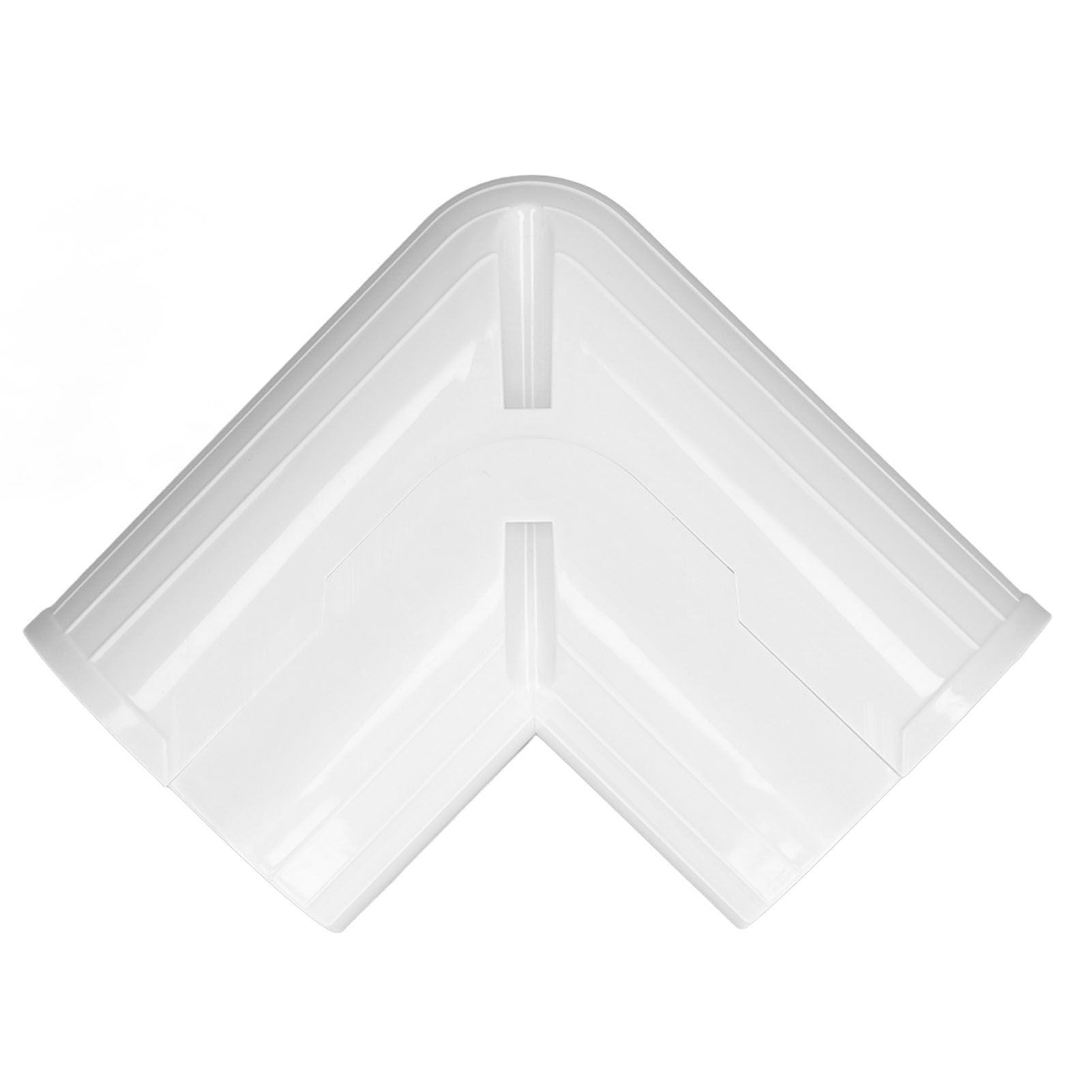 Klimaanlagenschlauchabdeckung, Vertikale Winkelrohrabdeckung, Dekorative Pvc-verteilerabdeckung, Set Für 5-10 Ps Motoren