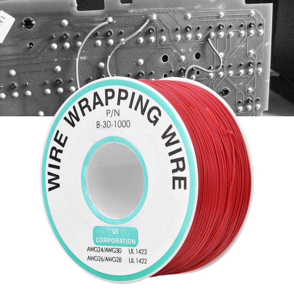 Rotes Ok-leiter-leiterplatten-reparaturkabel, Oxidationsgeschützt, 30 Awg, 300 M