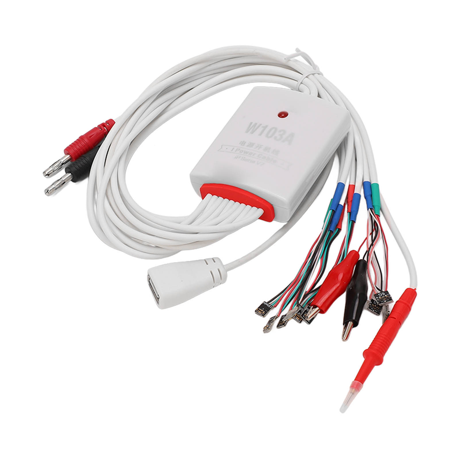 Netzkabel Mit Zwei Steckern Zur Reparatur Elektronischer Geräte (gleichstromversorgung), Inklusive Stift